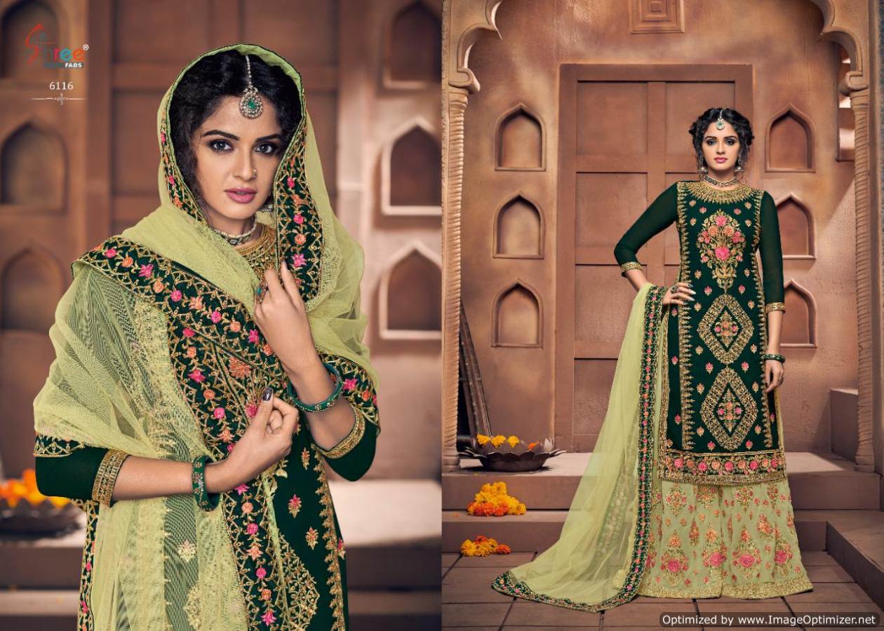 Shree By Shehnai Bridal Vol 23 Embroidered Salwar Kameez Catalogue