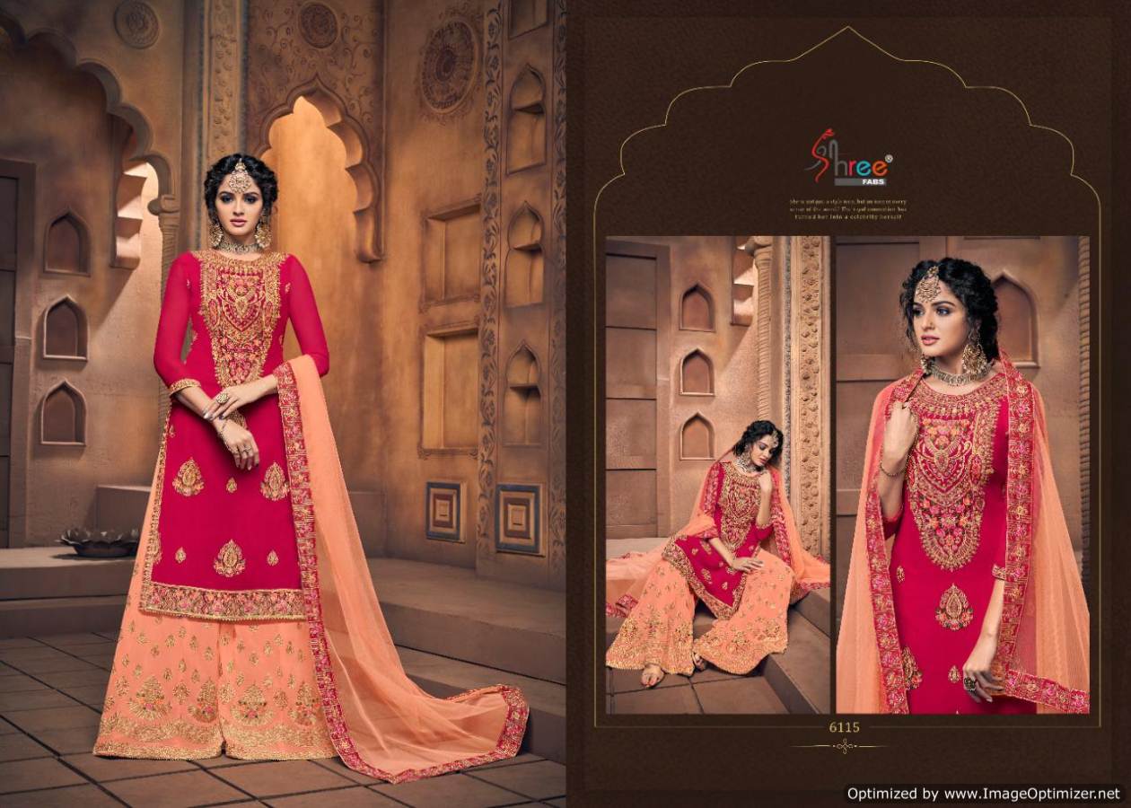 Shree By Shehnai Bridal Vol 23 Embroidered Salwar Kameez Catalogue