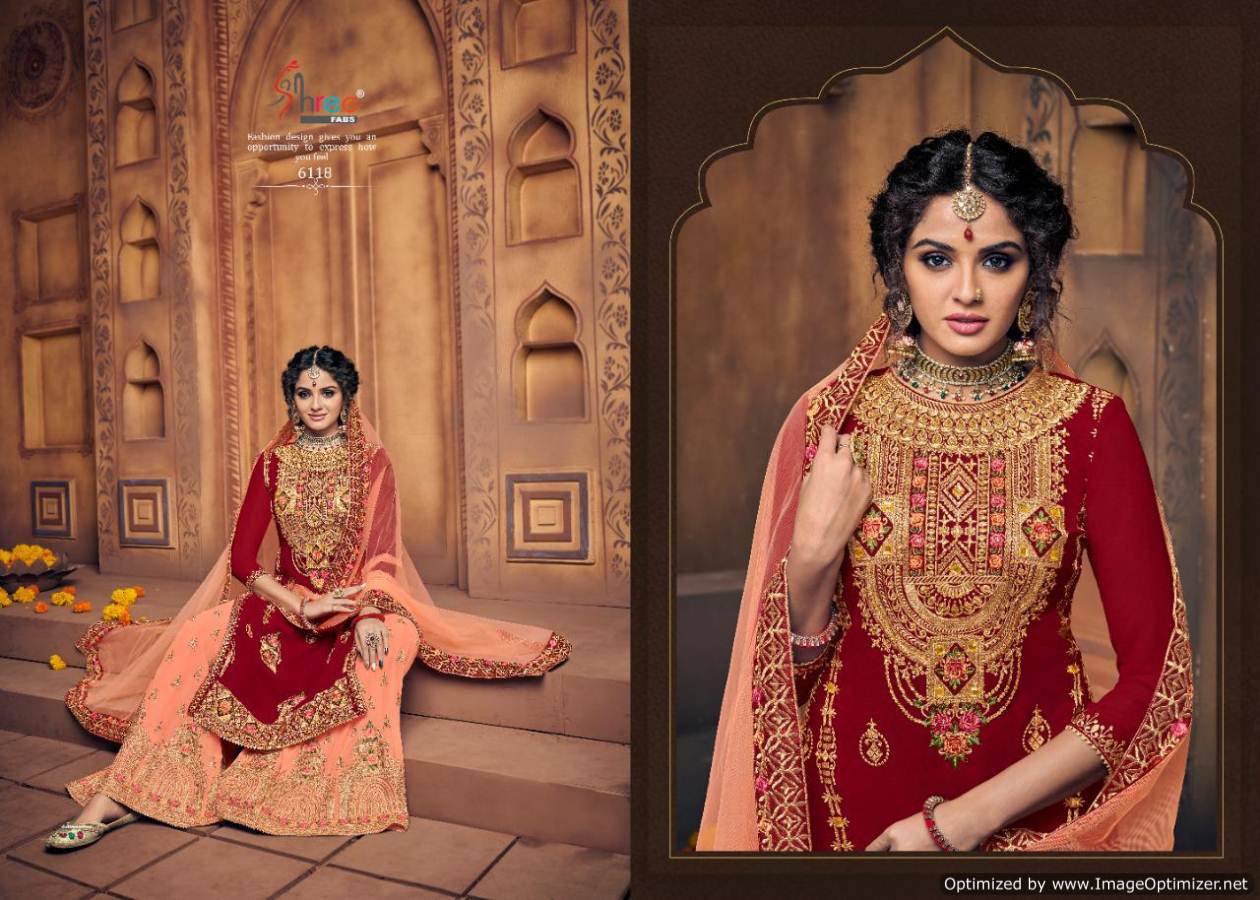 Shree By Shehnai Bridal Vol 23 Embroidered Salwar Kameez Catalogue