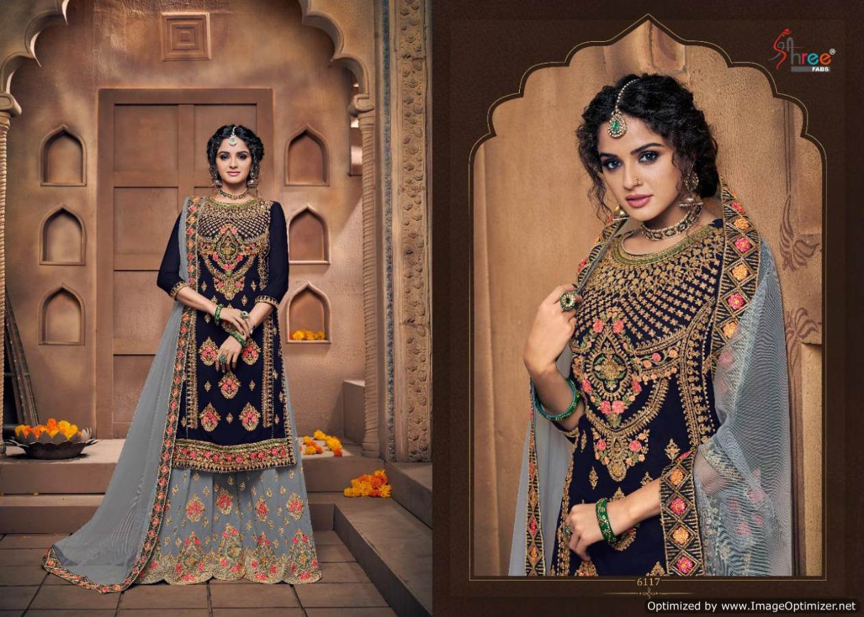 Shree By Shehnai Bridal Vol 23 Embroidered Salwar Kameez Catalogue
