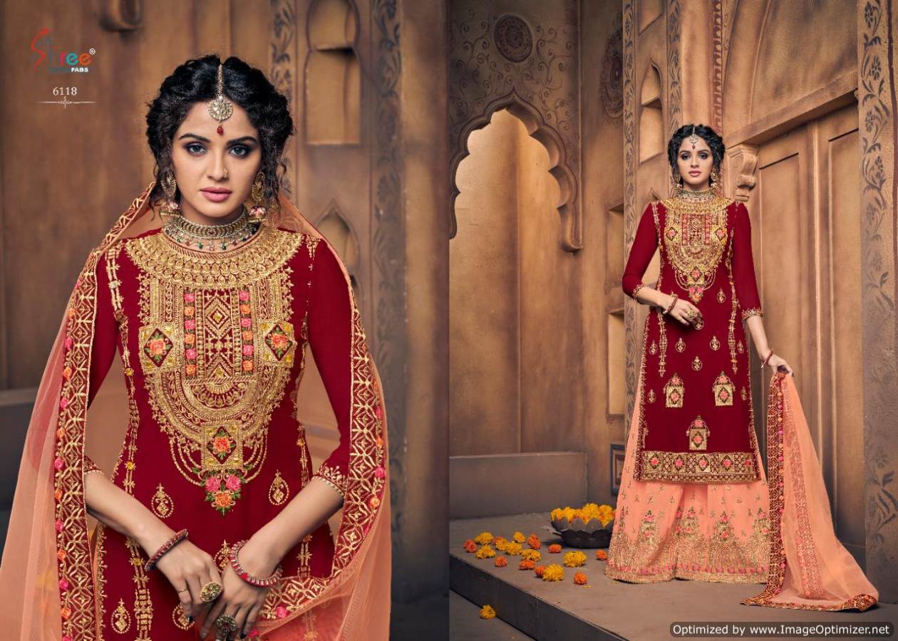 Shree By Shehnai Bridal Vol 23 Embroidered Salwar Kameez Catalogue