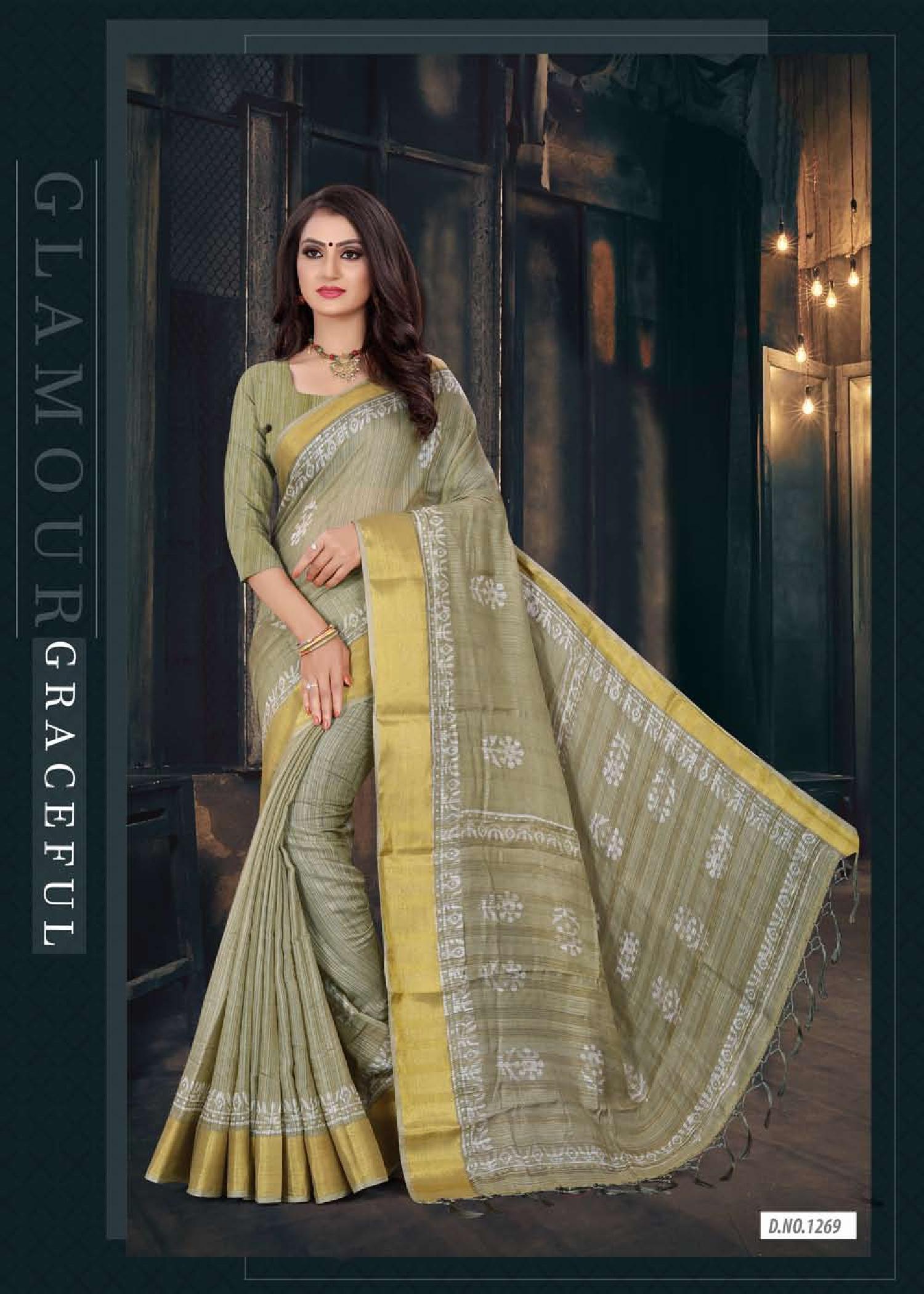 Sunaina Weight Less Casual Wear Sarees Catalogue