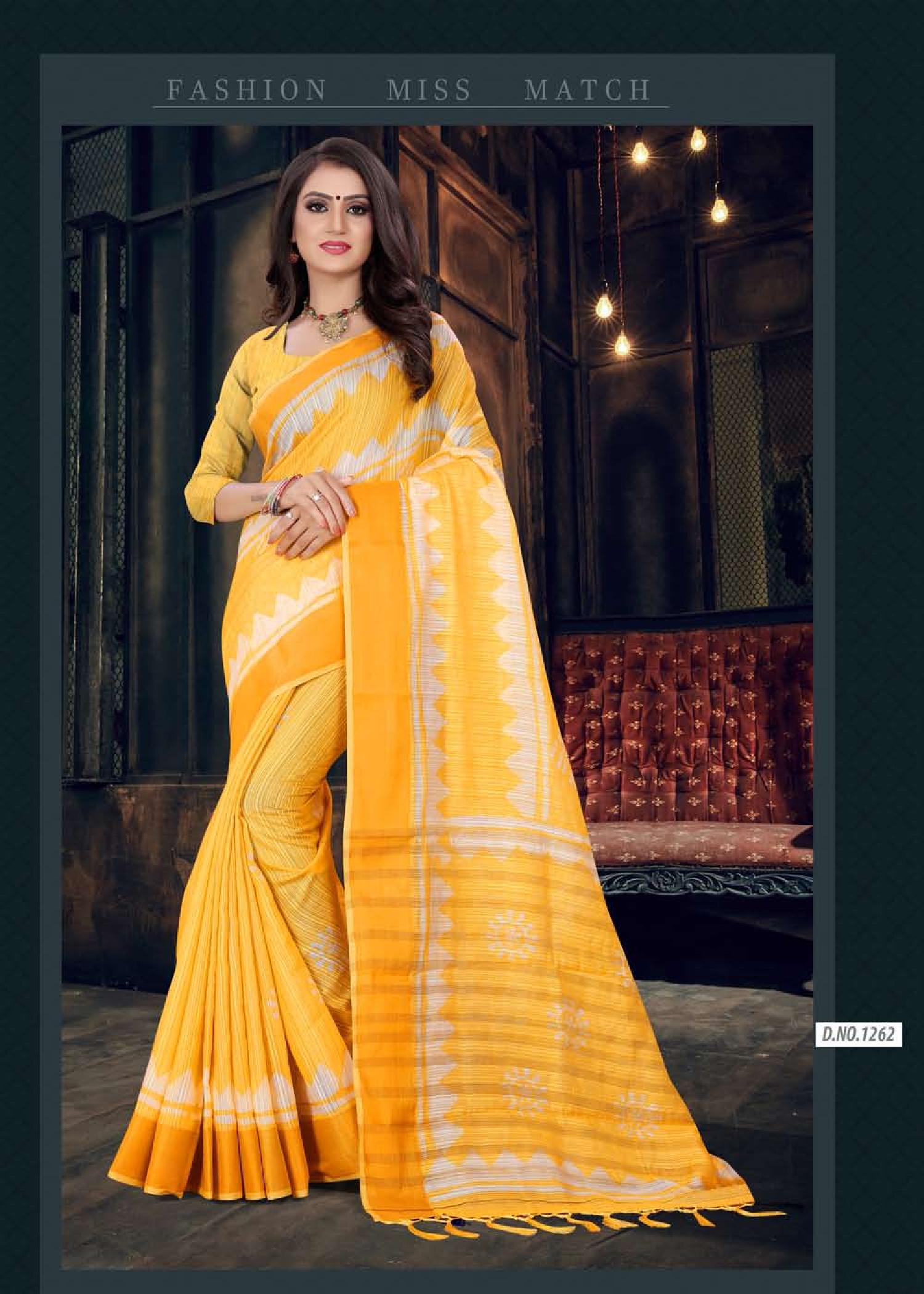 Sunaina Weight Less Casual Wear Sarees Catalogue
