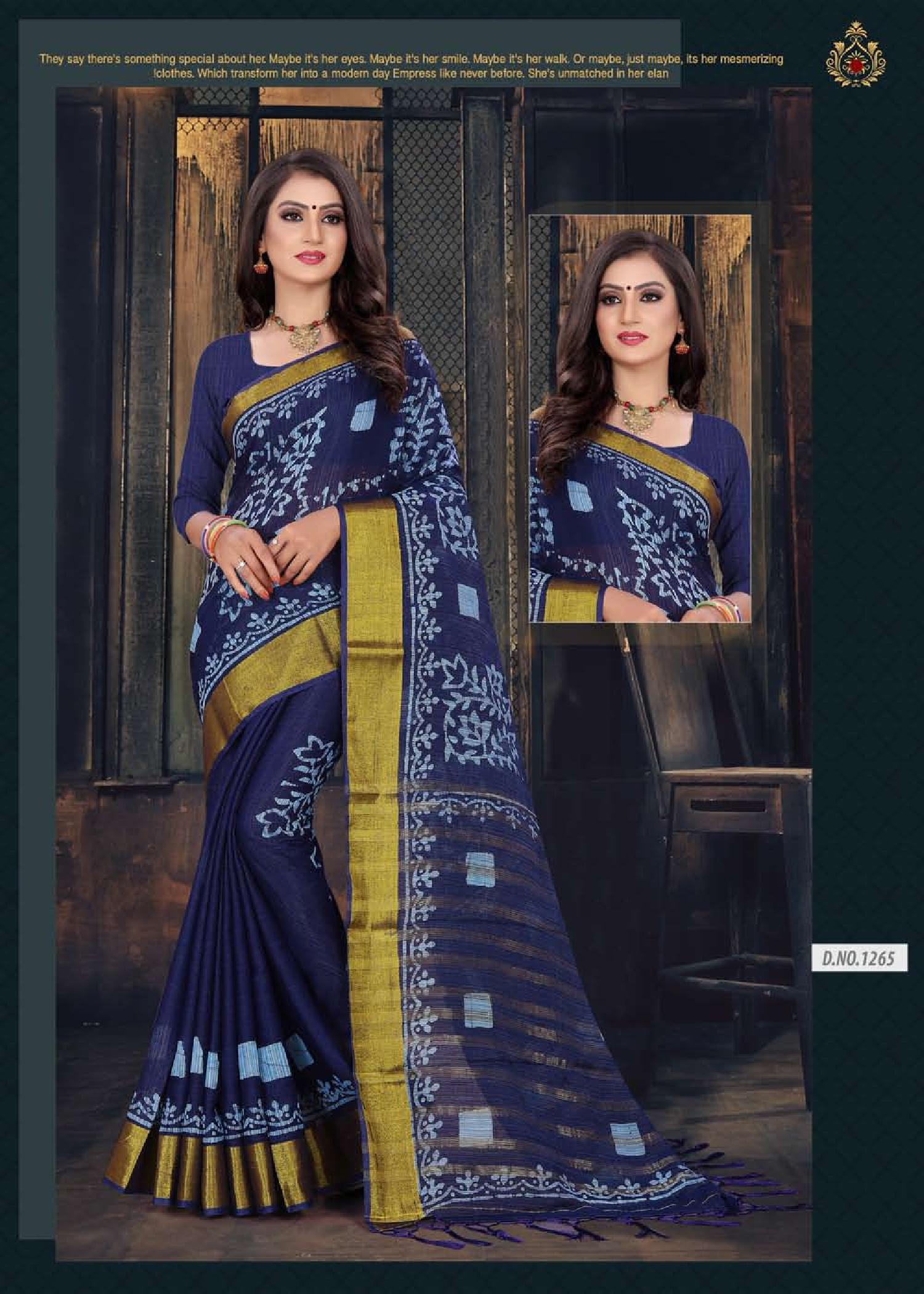 Sunaina Weight Less Casual Wear Sarees Catalogue