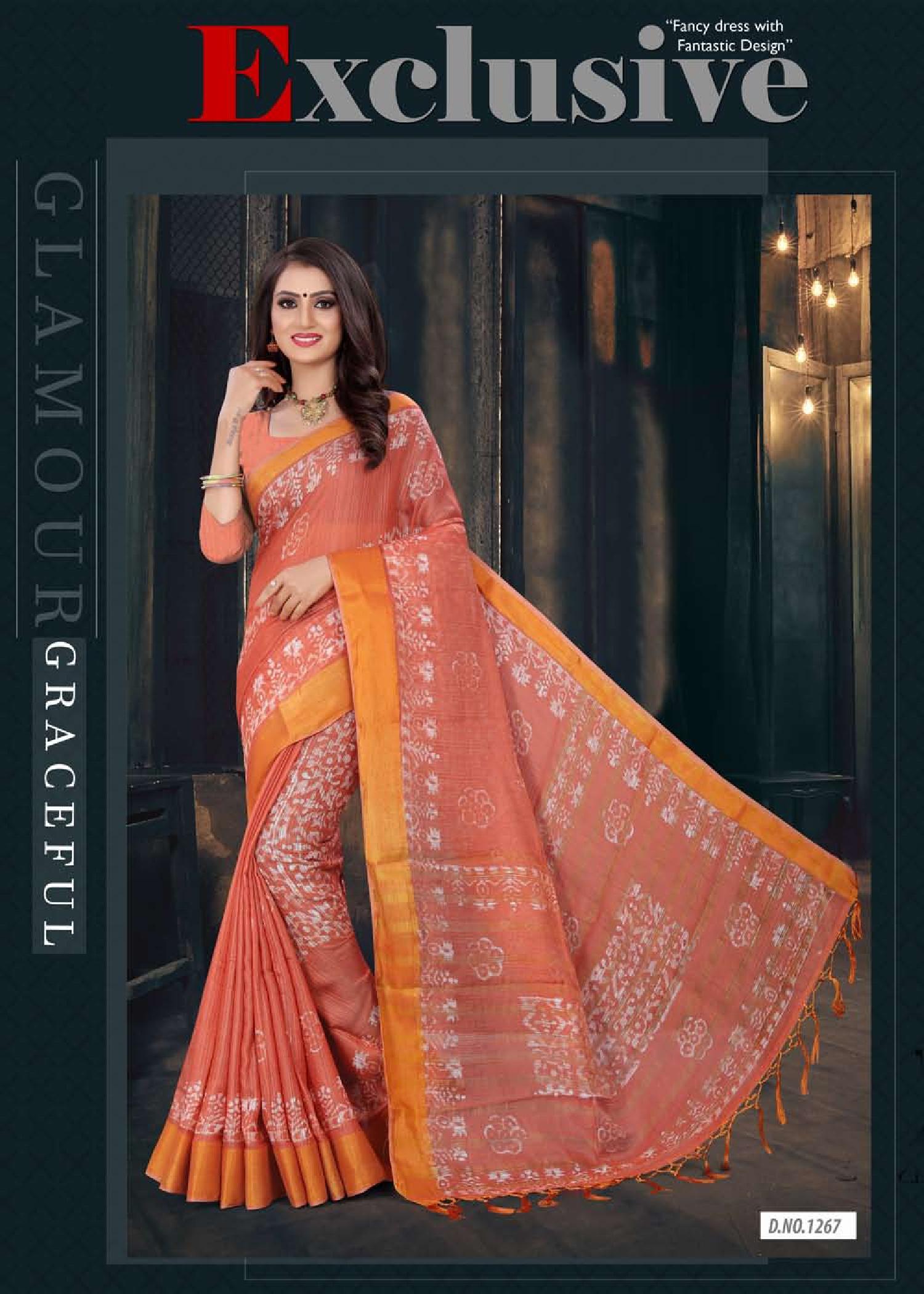 Sunaina Weight Less Casual Wear Sarees Catalogue