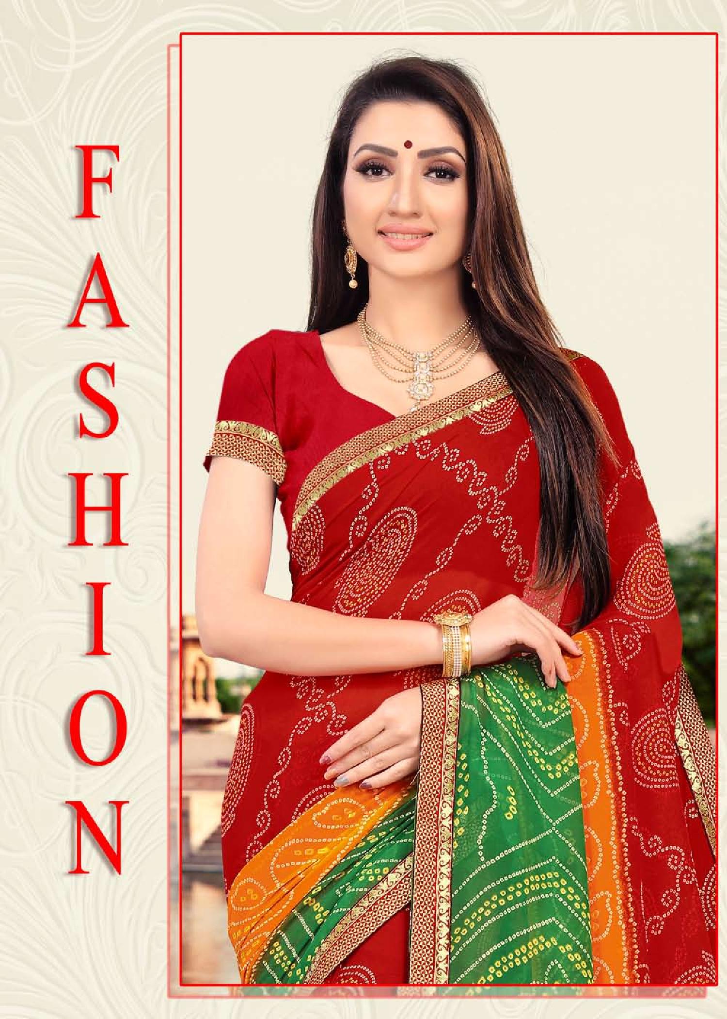 Vandini Weight Less Casual Wear Sarees Catalogue