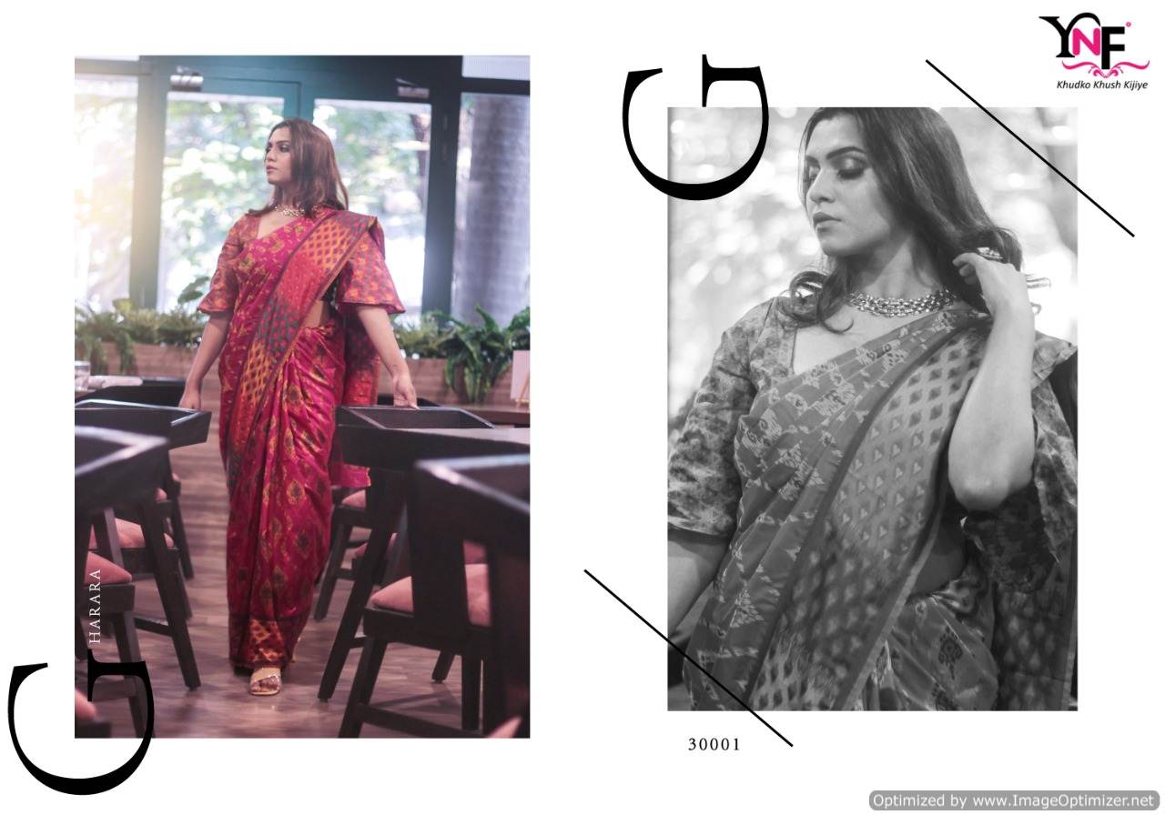 Ynf By Gharara Silk Stylish Sarees Catalogue