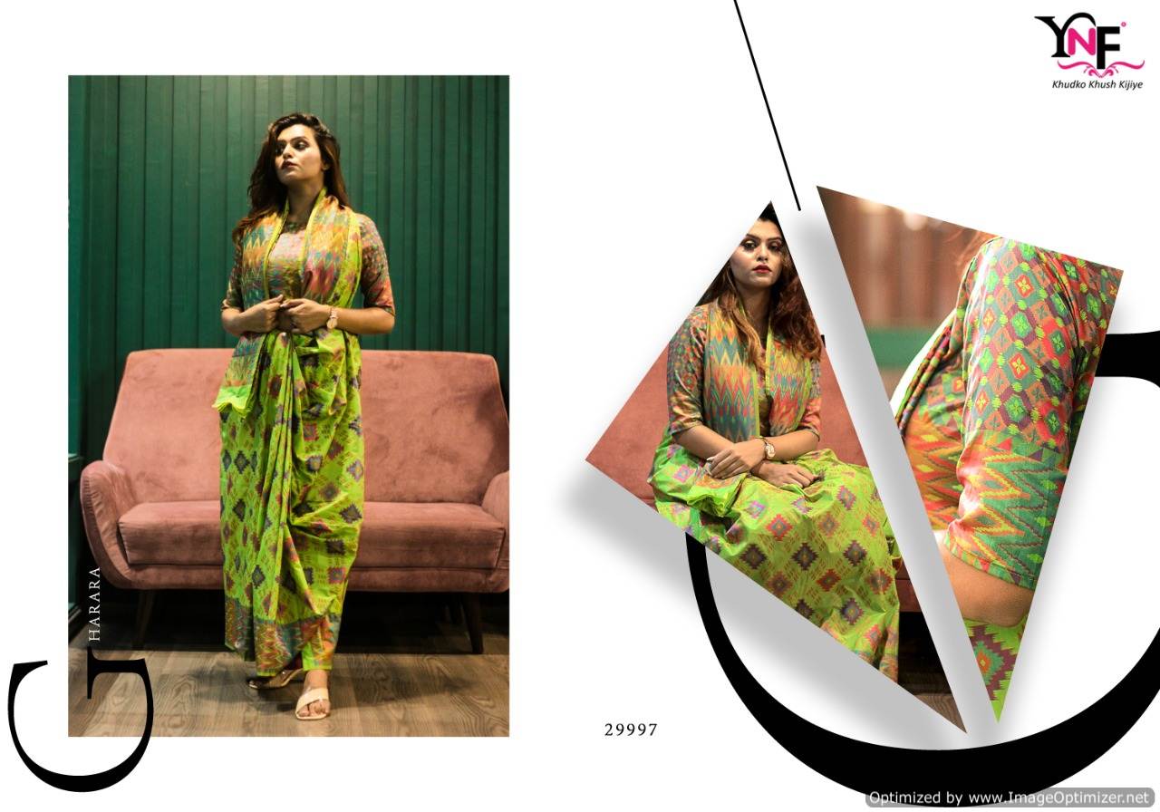 Ynf By Gharara Silk Stylish Sarees Catalogue