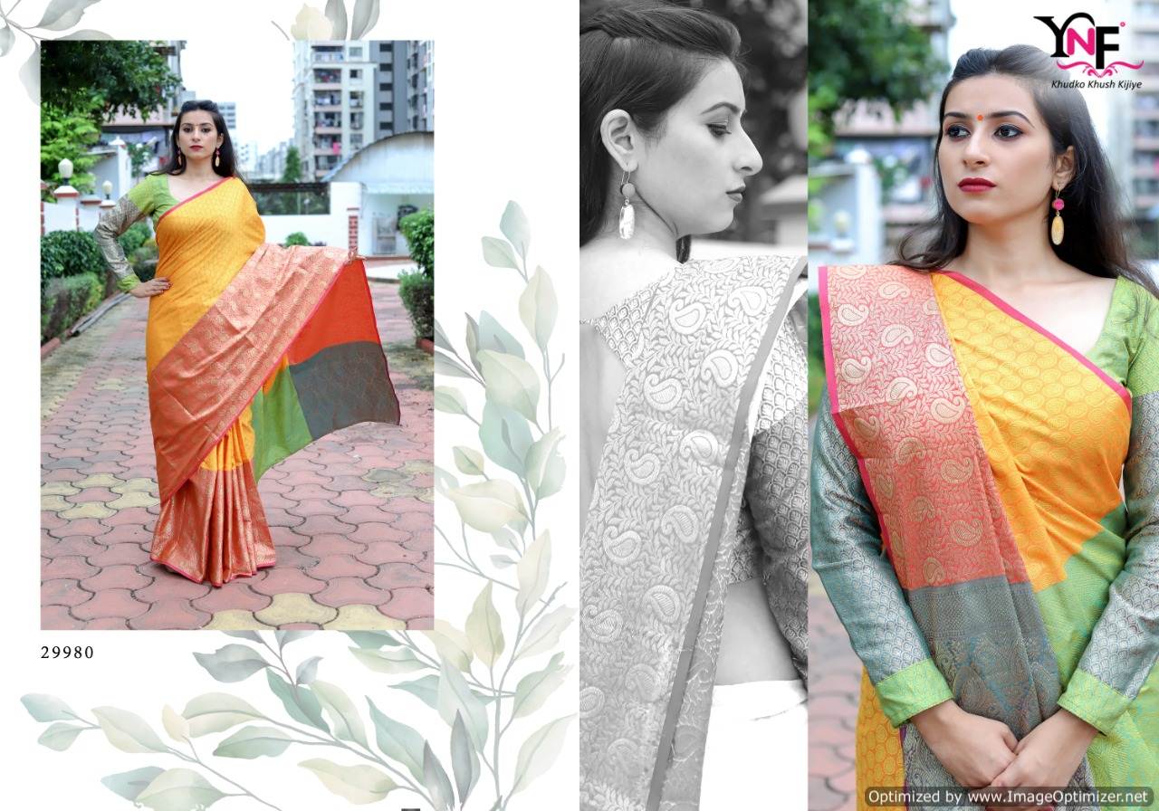 Ynf By Kanakveli Silk Vol 2 Designer Sarees Catalogue