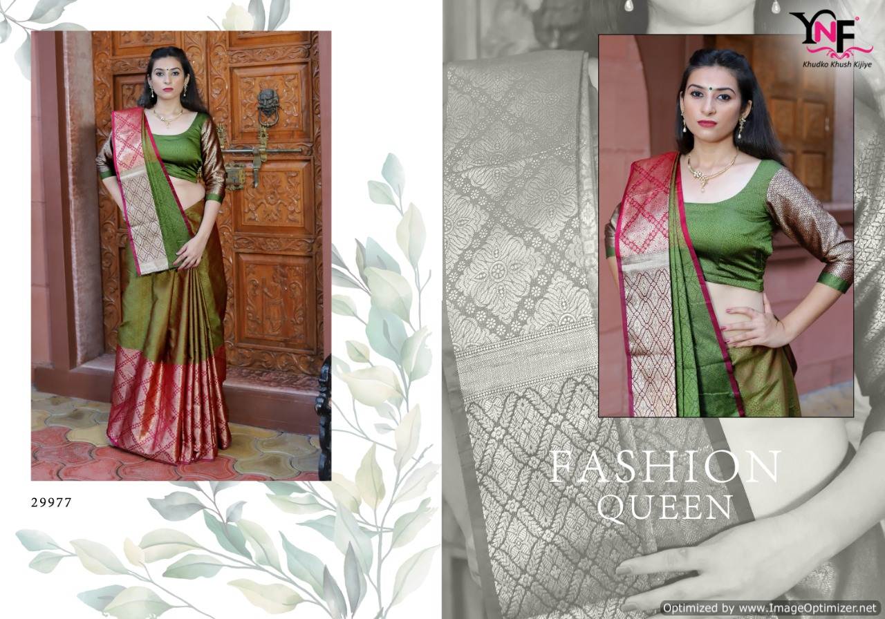 Ynf By Kanakveli Silk Vol 2 Designer Sarees Catalogue