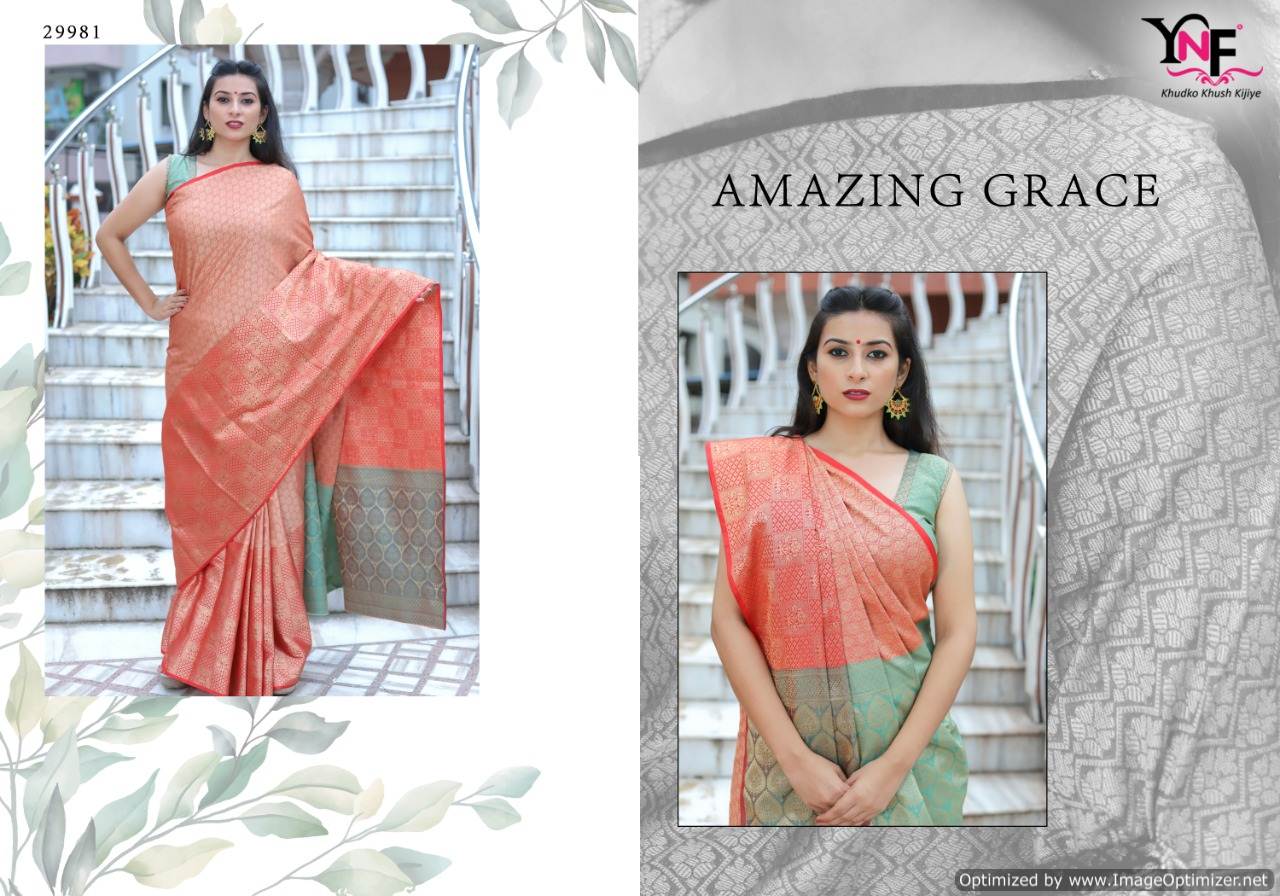 Ynf By Kanakveli Silk Vol 2 Designer Sarees Catalogue