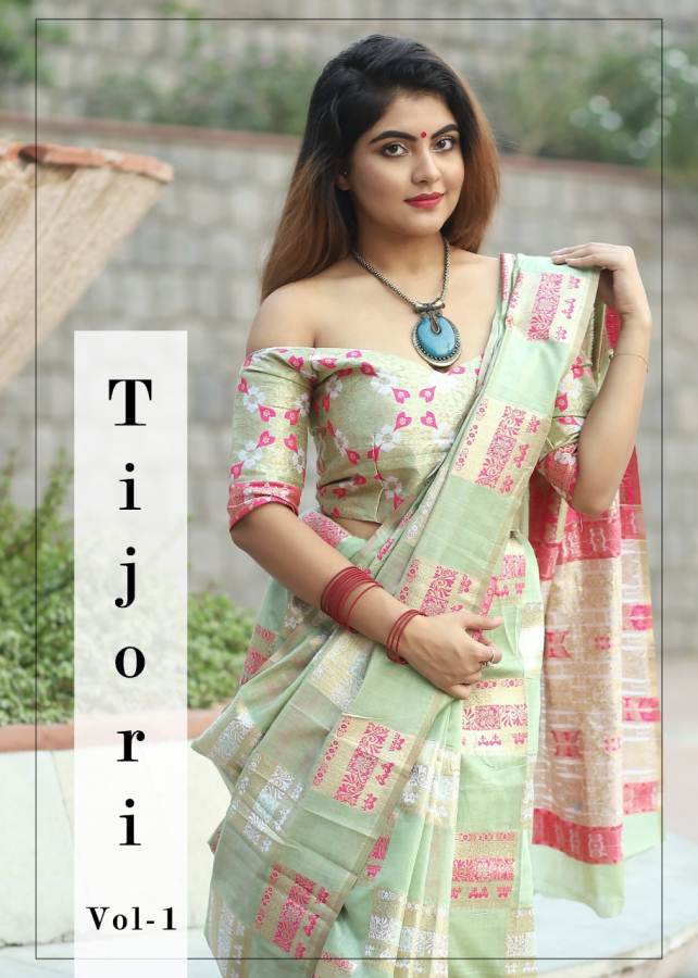 Ynf By Tijori Silk Vol 1 Designer Festive Wear Sarees Catalogue
