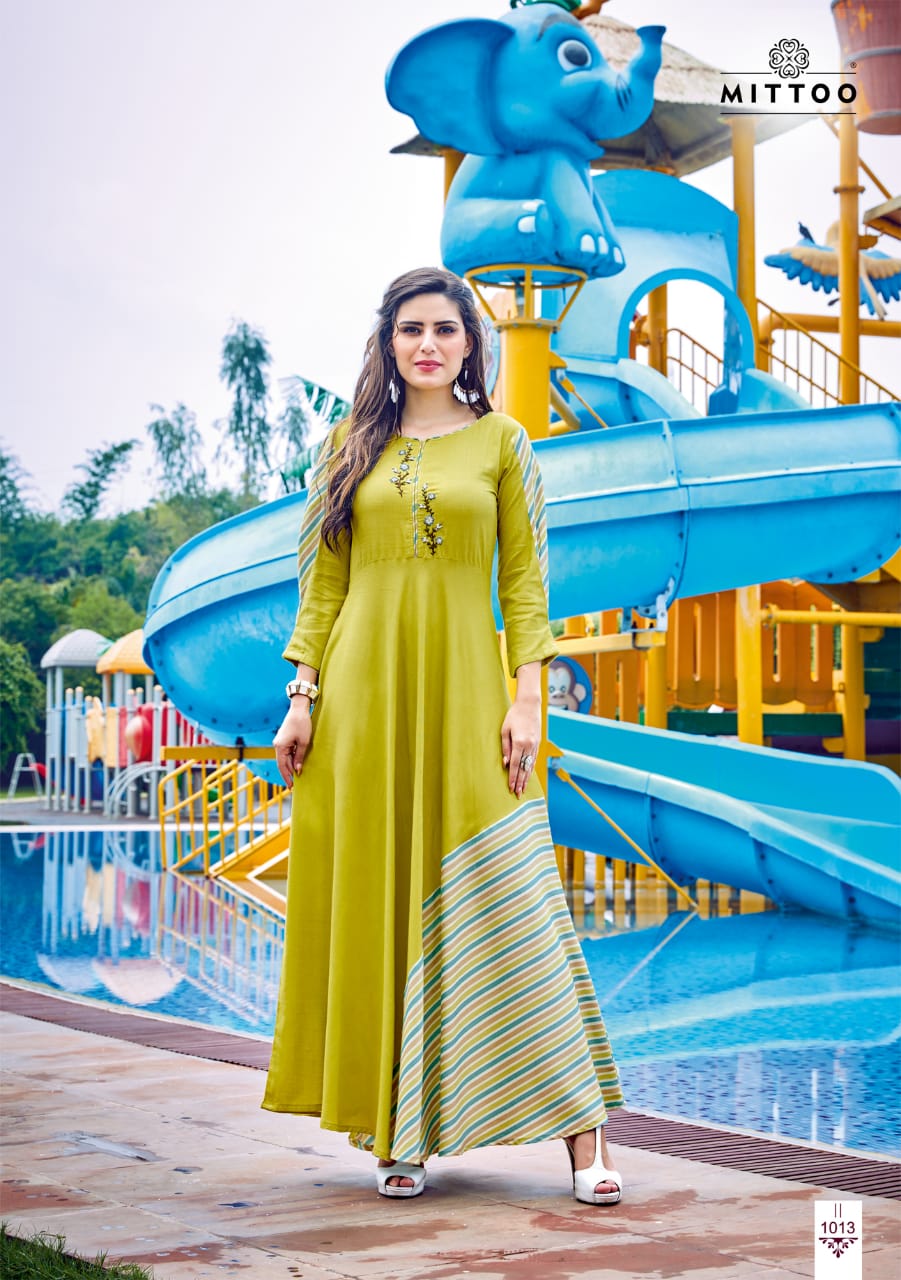 Mittoo Present Leriya Vol 3 Designers Kurtis Catalogue.