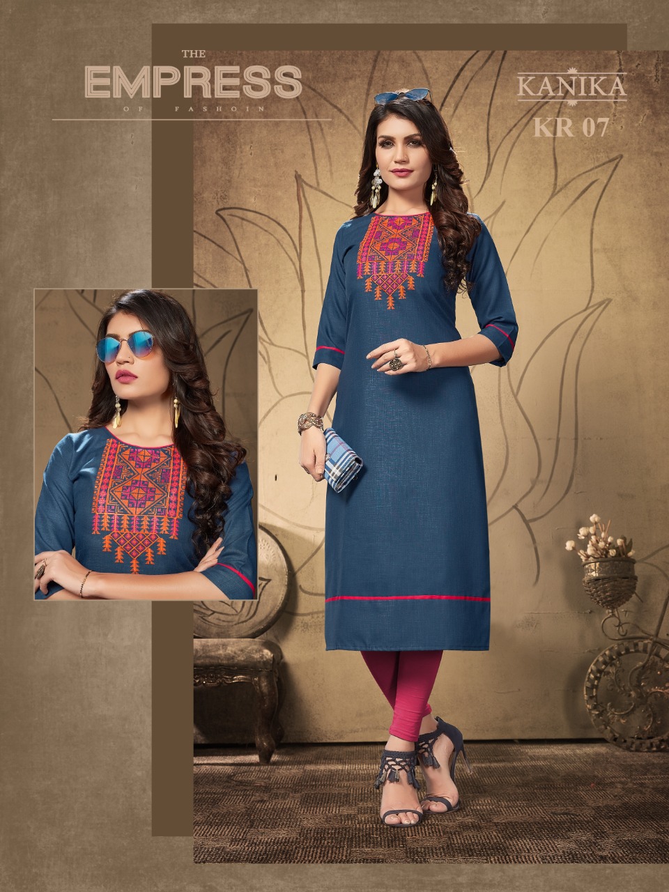 Kanika Present Kalaroop Vol 1 Casual Wear Kurtis Catalogue