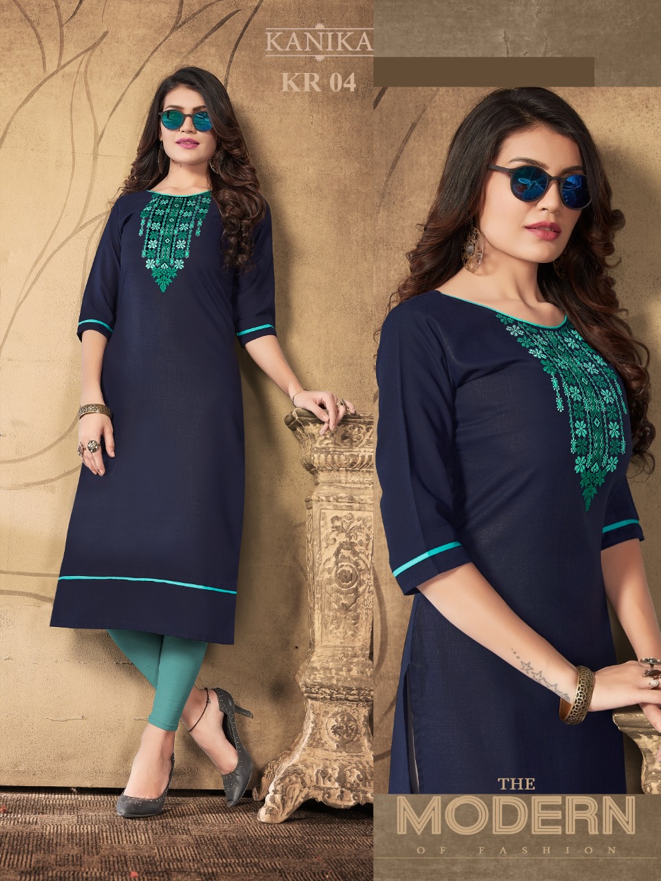 Kanika Present Kalaroop Vol 1 Casual Wear Kurtis Catalogue