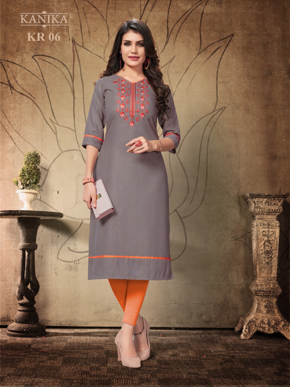 Kanika Present Kalaroop Vol 1 Casual Wear Kurtis Catalogue