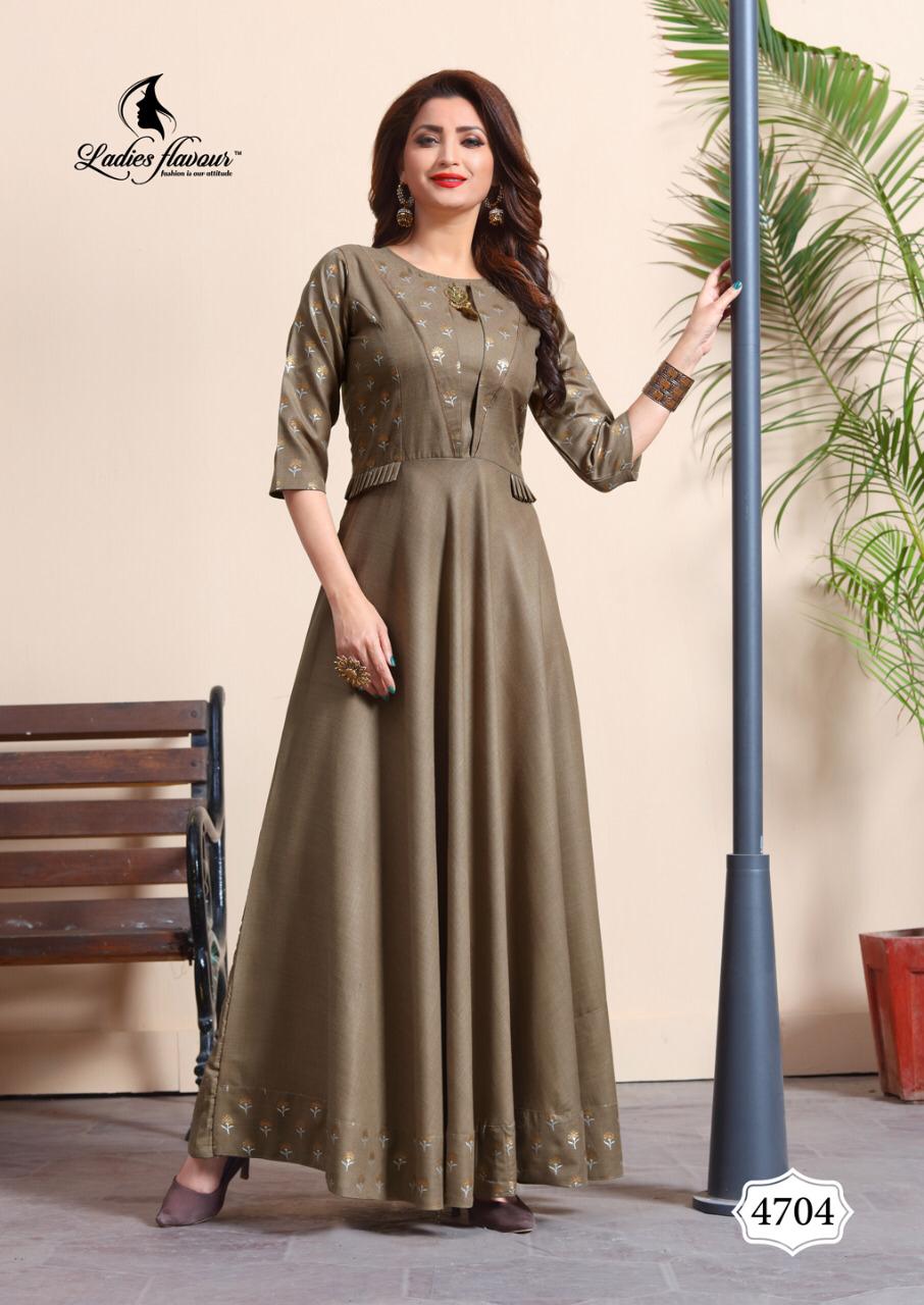 Ladies Flower Launch Miss World 3 Catalogue In Gown Style