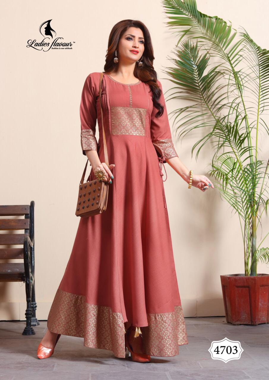Ladies Flower Launch Miss World 3 Catalogue In Gown Style