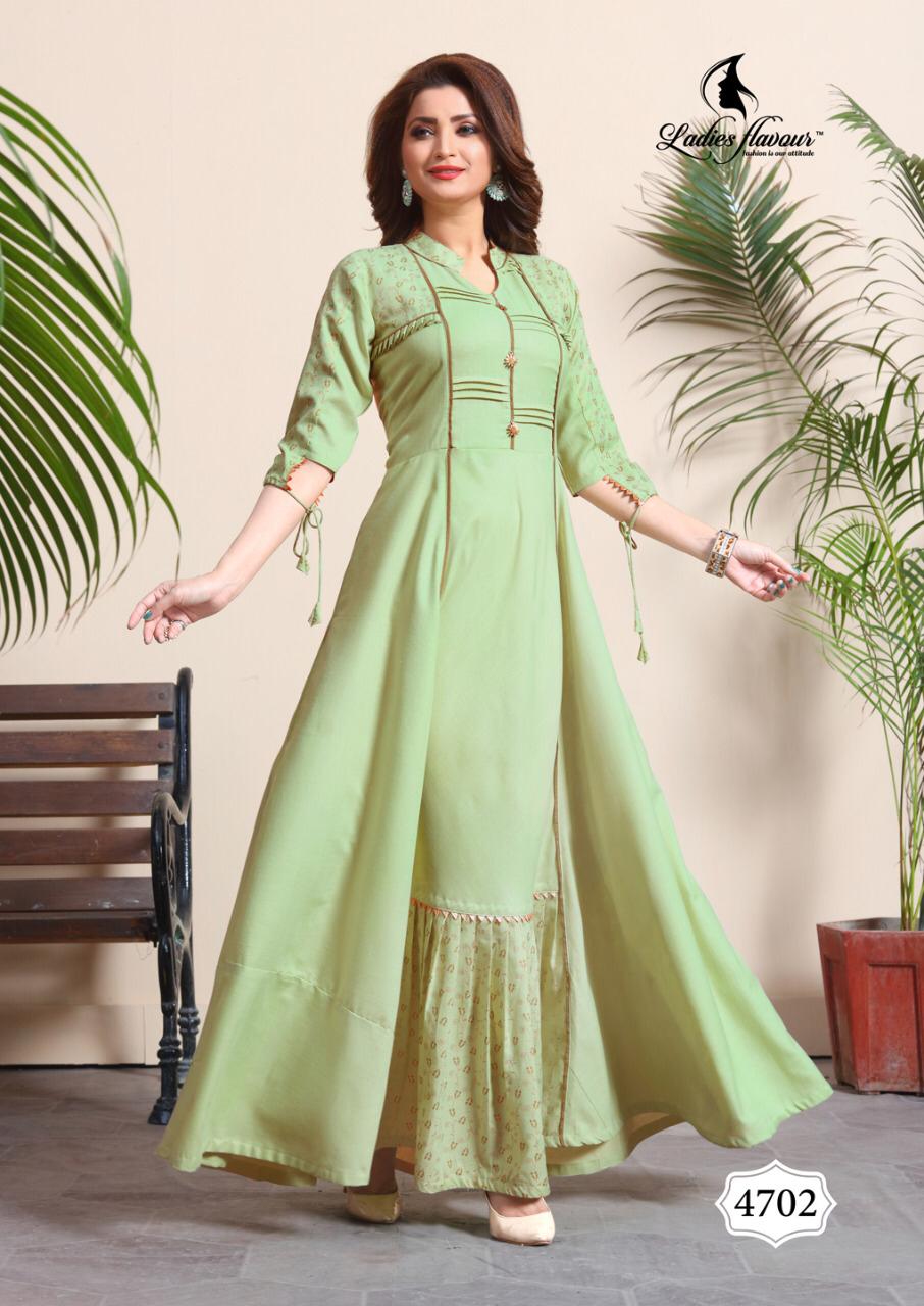 Ladies Flower Launch Miss World 3 Catalogue In Gown Style