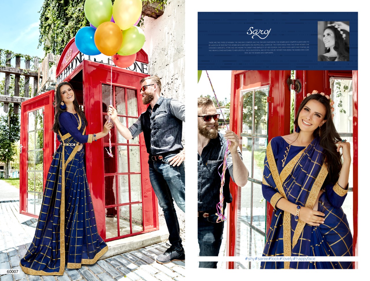 Saroj Present Neerja Party Wear Sarees Catalogue