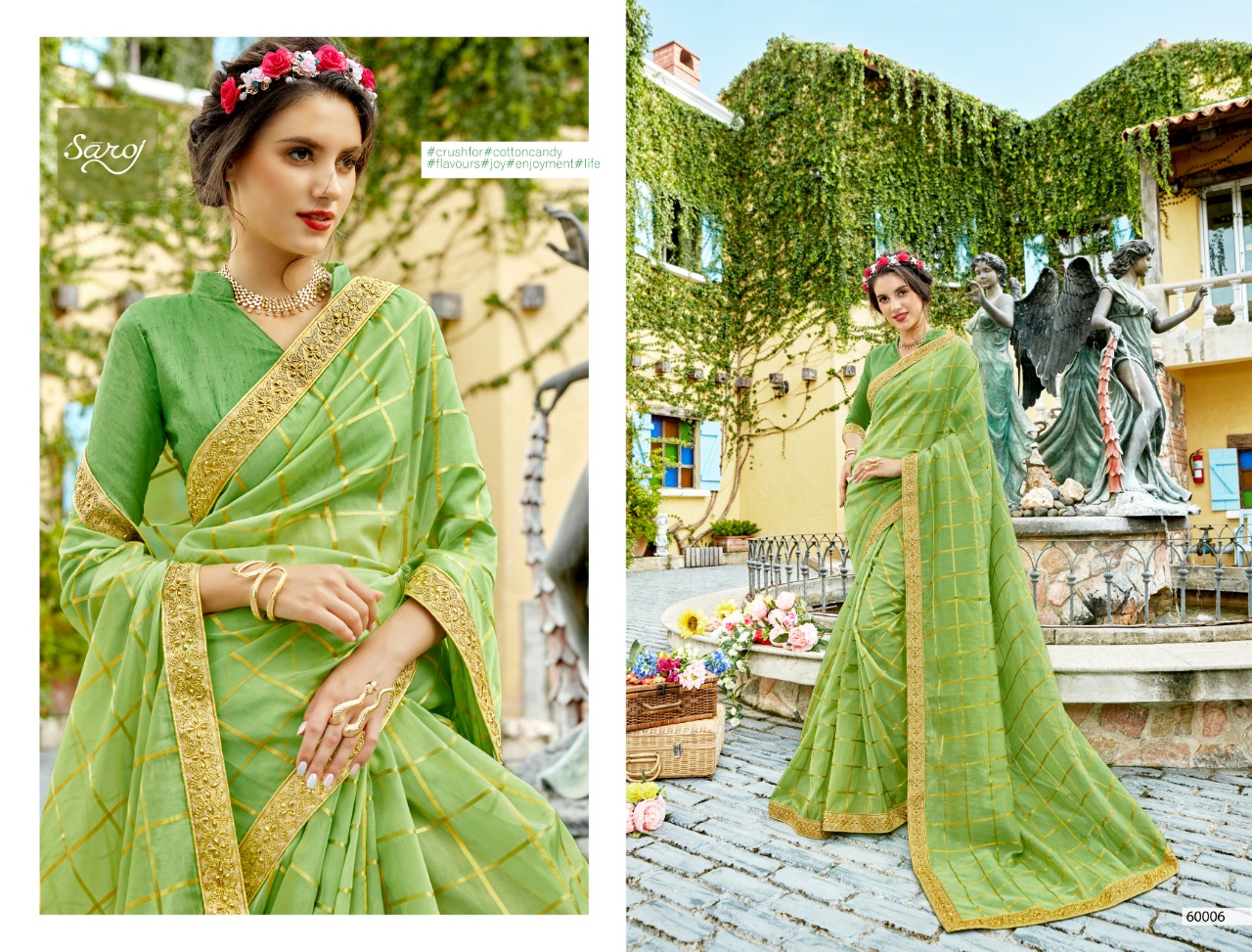 Saroj Present Neerja Party Wear Sarees Catalogue