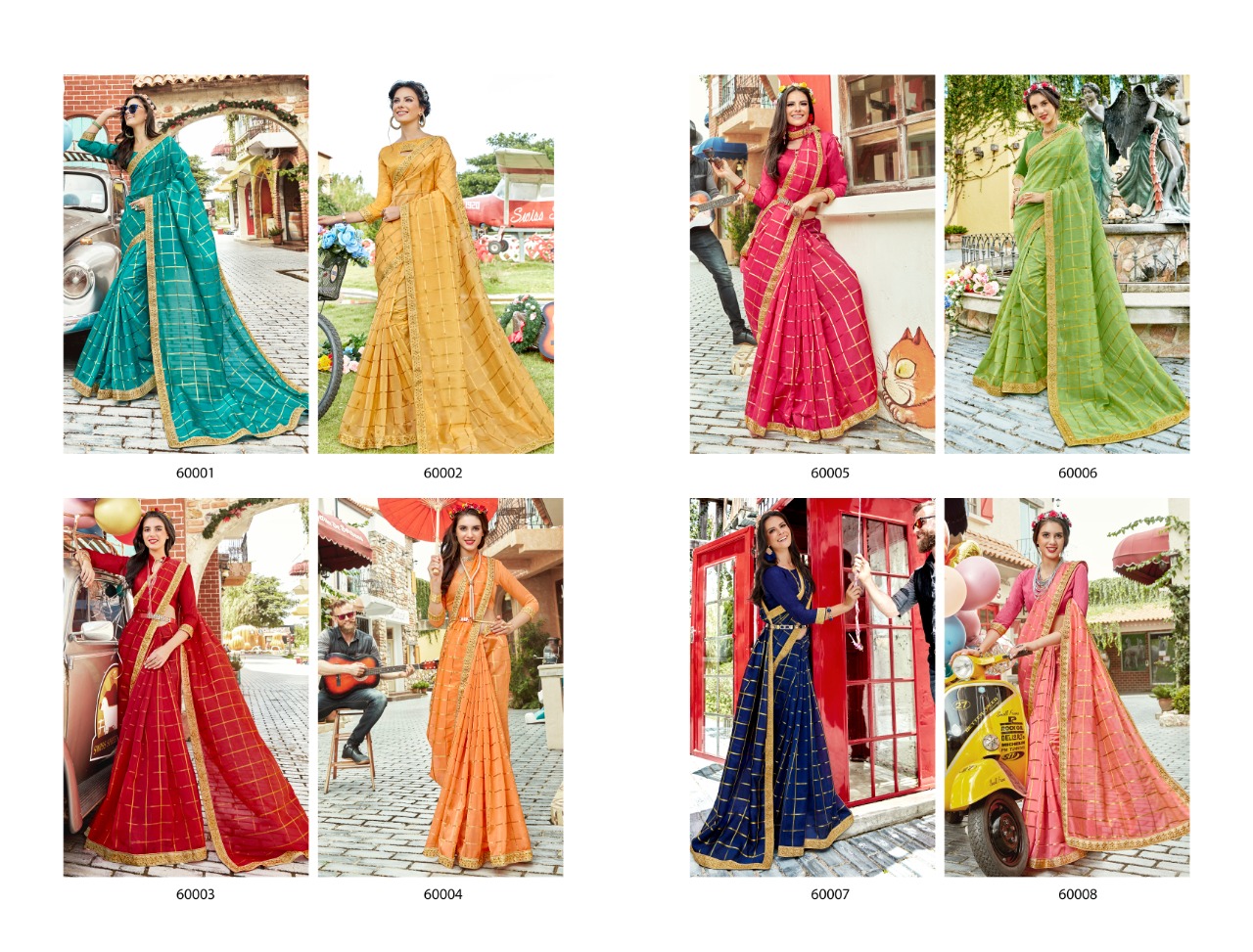 Saroj Present Neerja Party Wear Sarees Catalogue