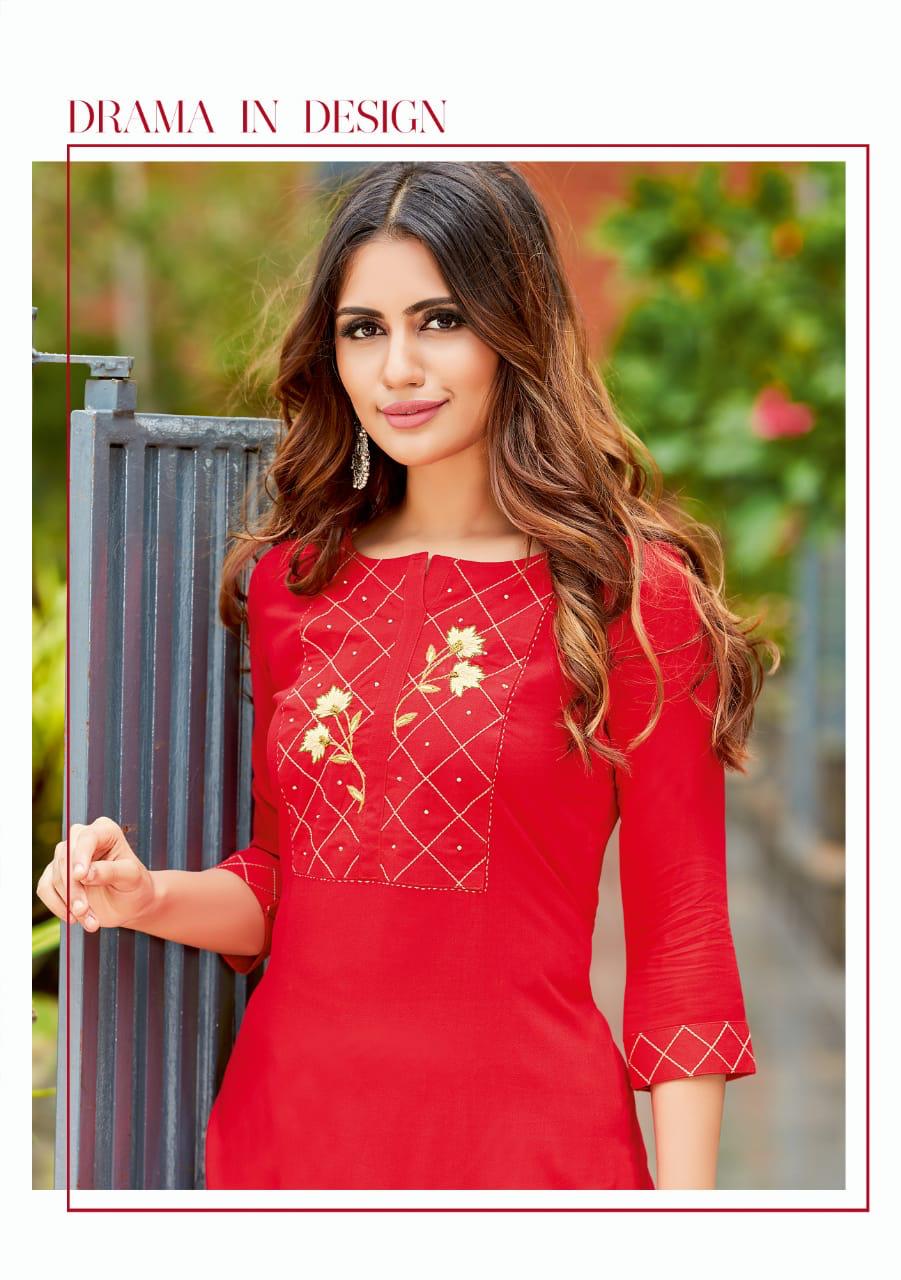 Wooglee Fashion  Present Celebration Kurtis With Plazzo Collection