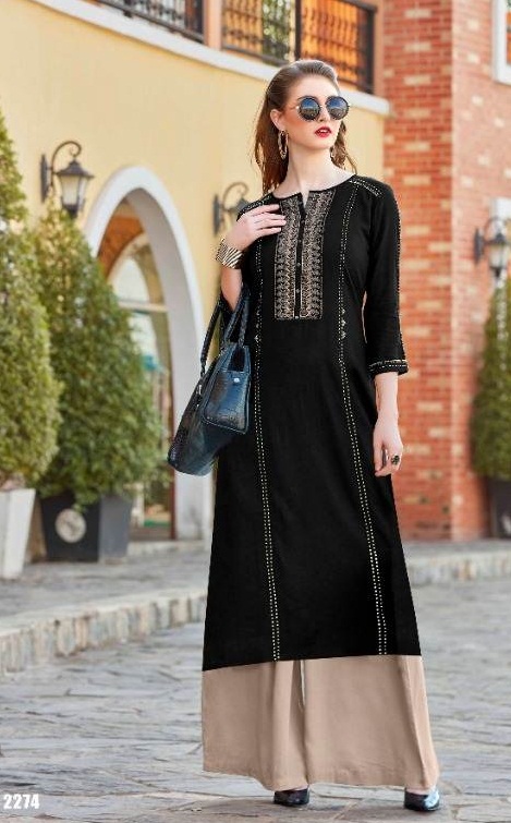 Rangoon Present Star Walk Vol 2 Kurti With Palazzo