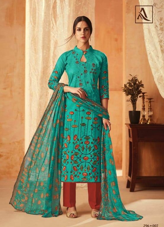 Alok Present Aasfa Digital Printed Dress Material Collection.