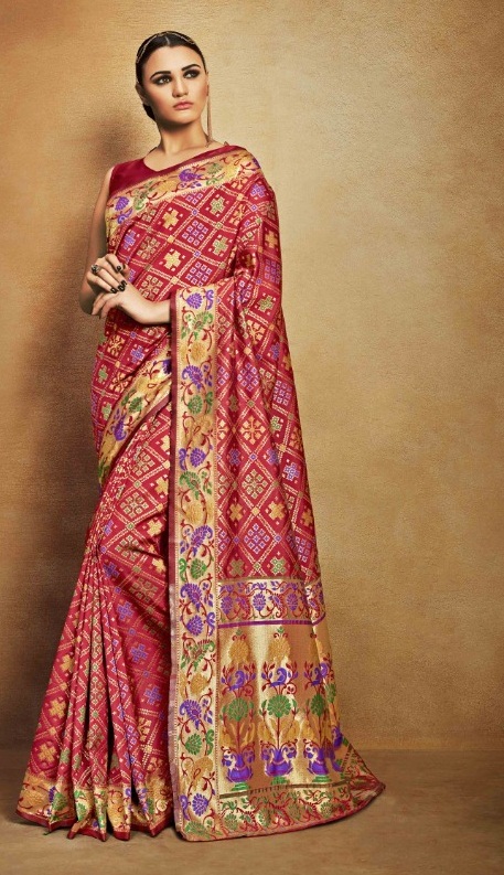Saroj Present Veentage Sarees Catalogue