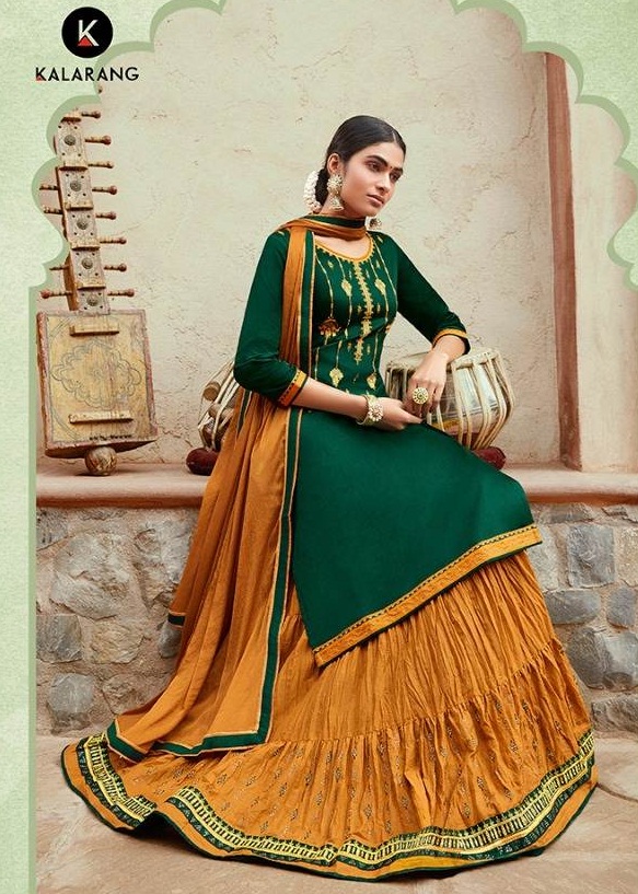Kalarang Present Blue Star Salwar Suits Collection