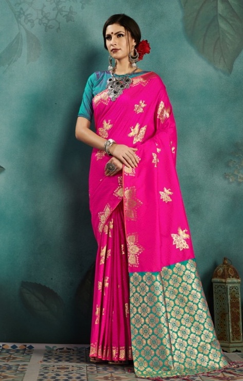 Ynf Present Pranpur Silk Sarees Catalogue