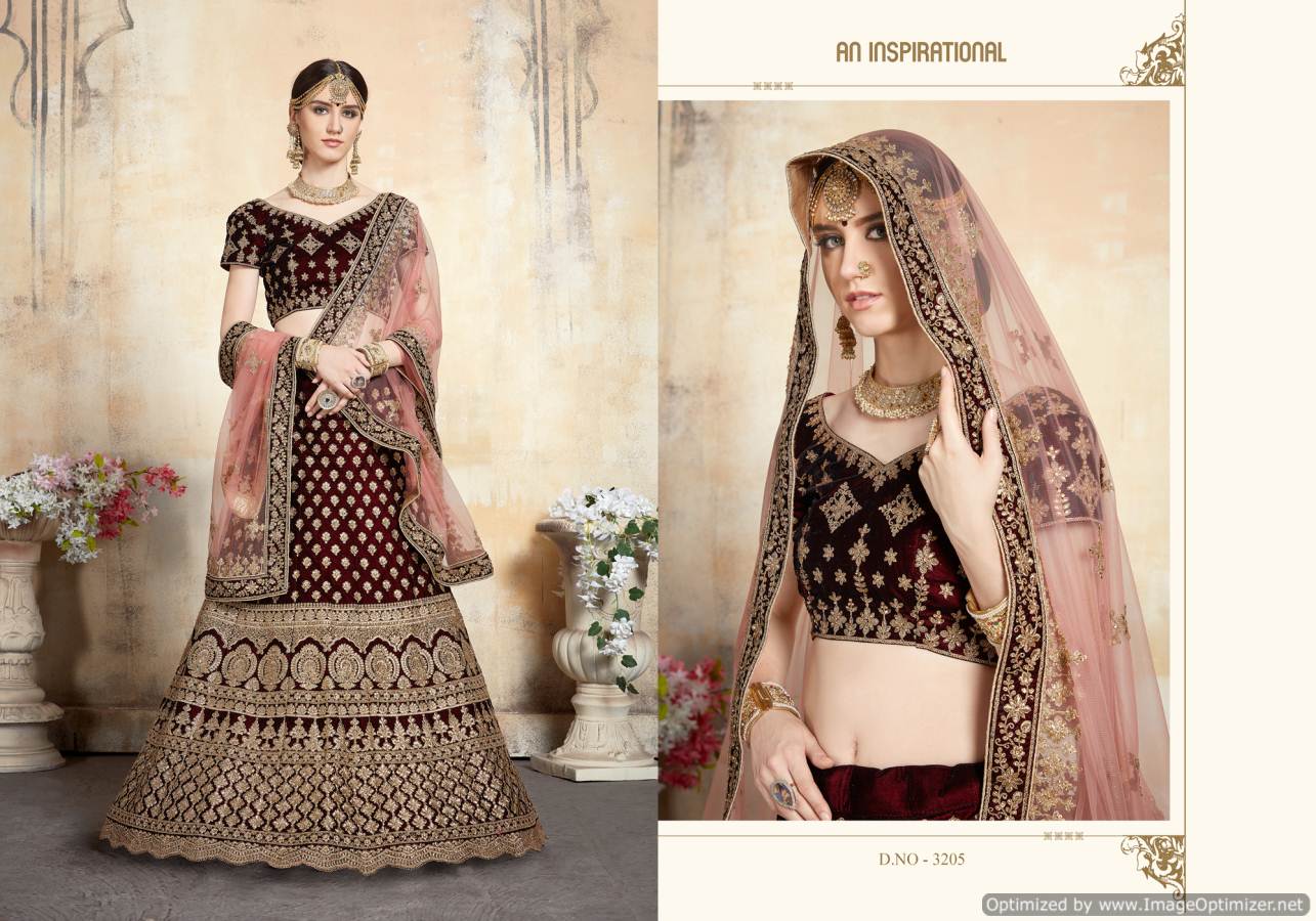 Arya Diwali 2 Heavy Designer Bridal Lehenga Wholesaler