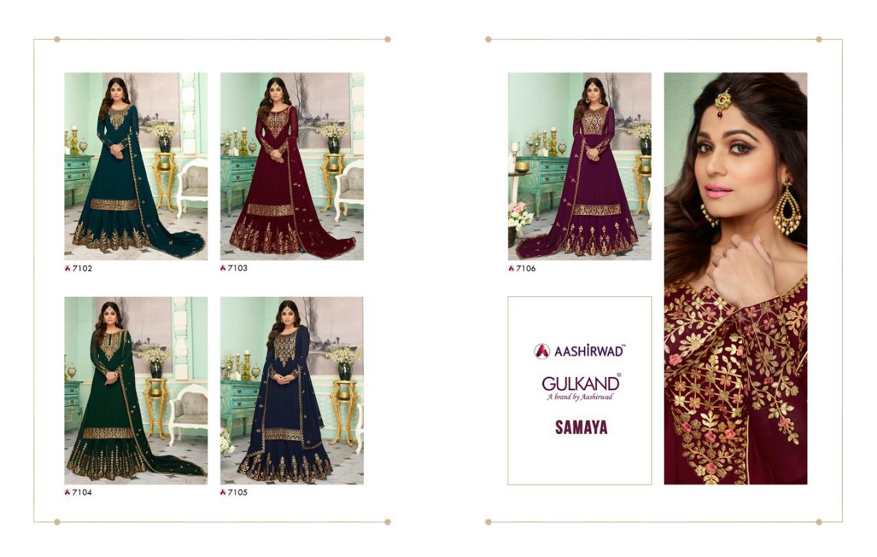 Aashirwad  Present Samaya Salwar Suit Catalogue