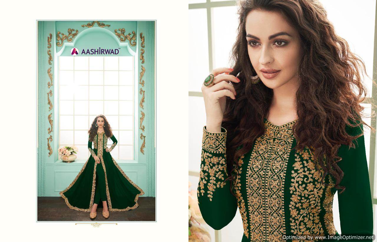 Aashirwad Present Almirah Vol 7 Salwar Suits Collection.