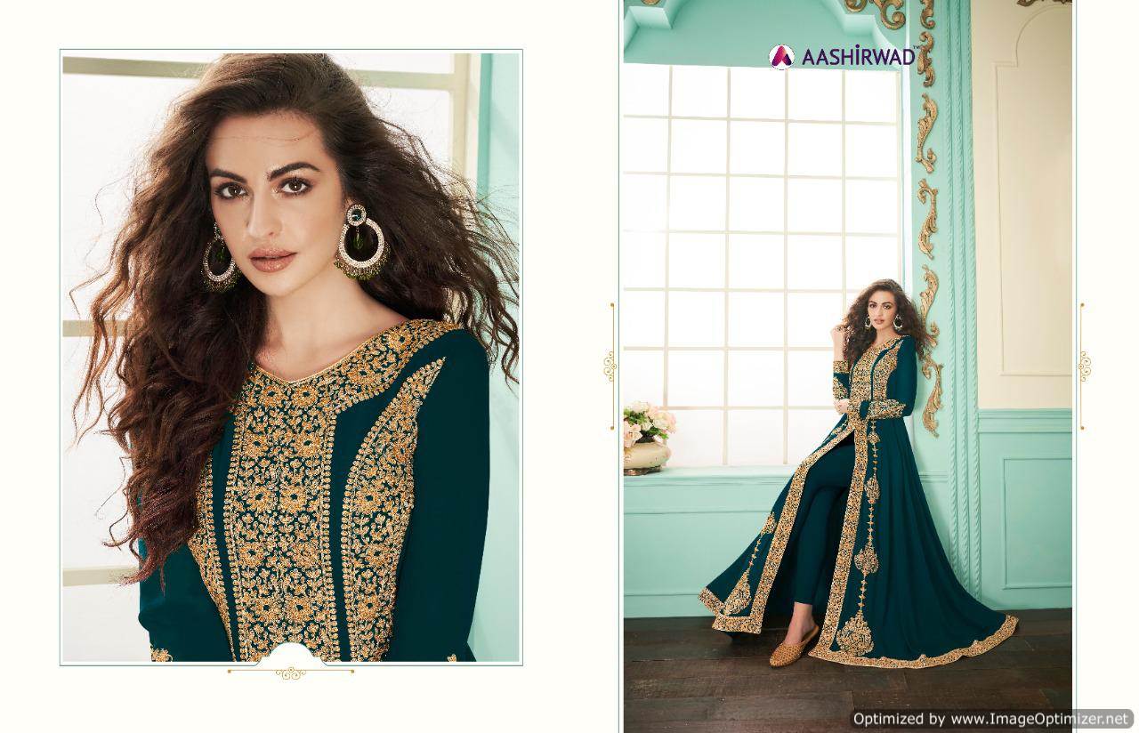 Aashirwad Present Almirah Vol 7 Salwar Suits Collection.