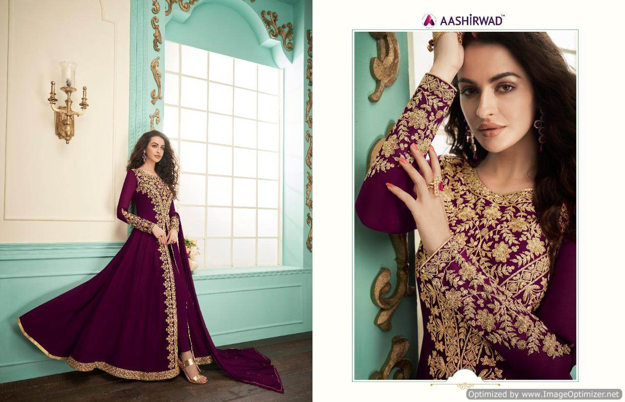 Aashirwad Present Almirah Vol 7 Salwar Suits Collection.