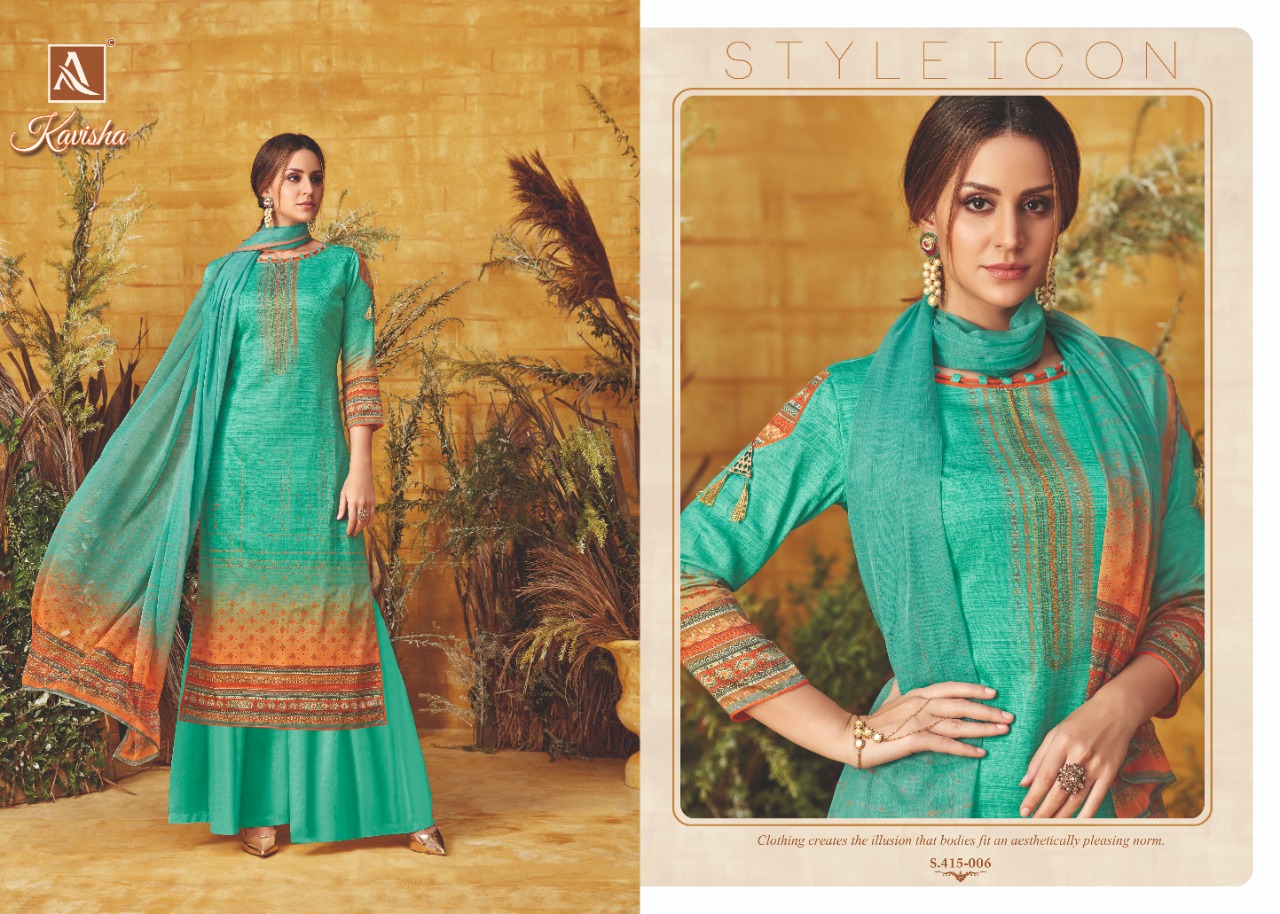 Alok Present Kavisha Dress Material Catalogue