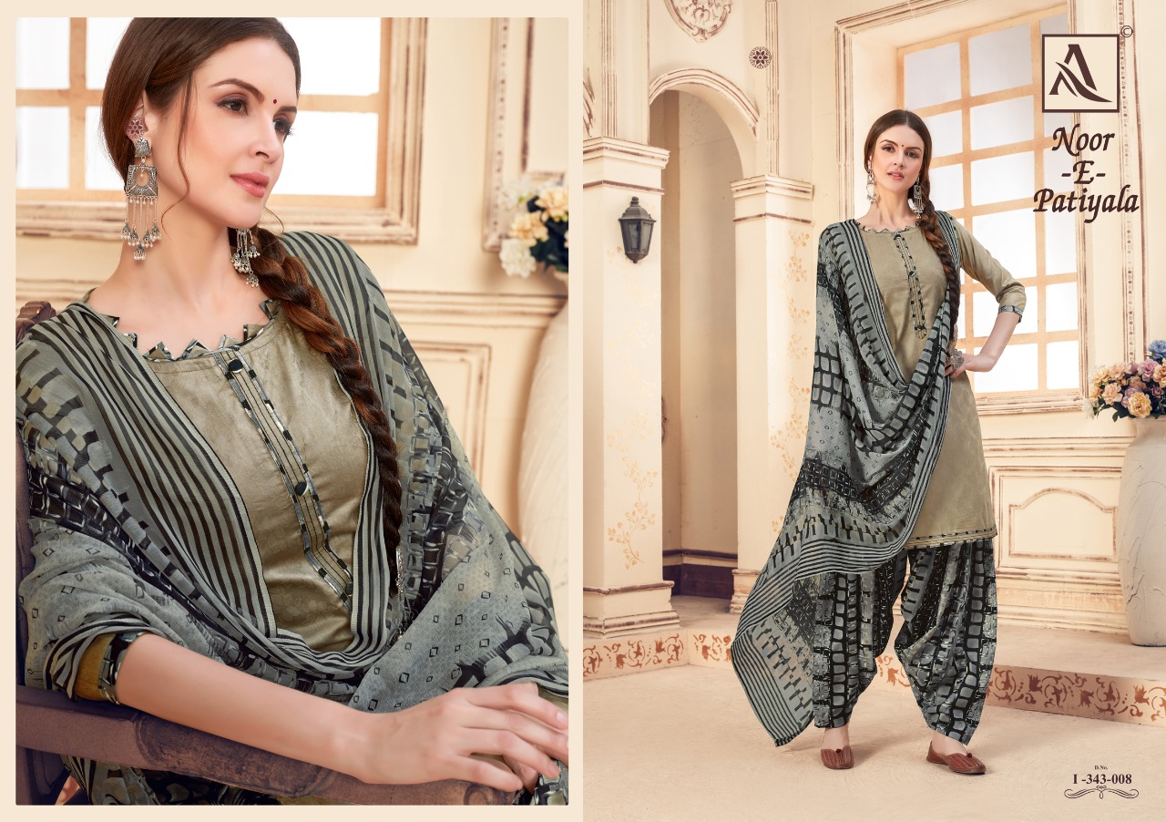 Alok Present Noor E Patiyala Dress Material Catalogue