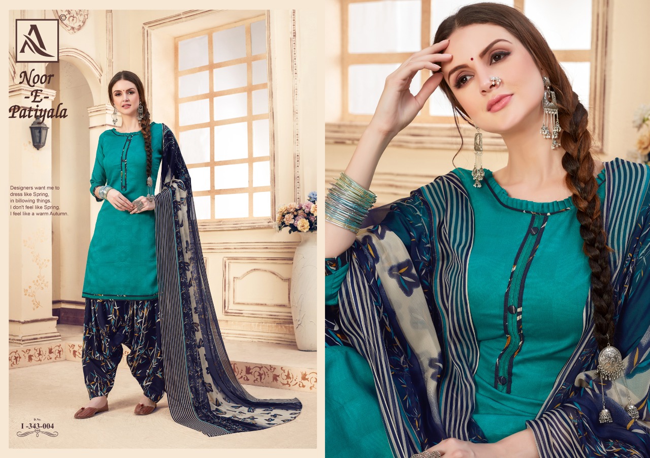 Alok Present Noor E Patiyala Dress Material Catalogue