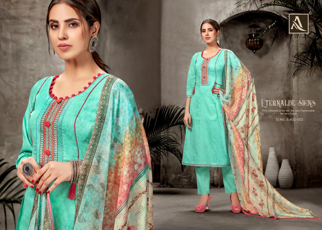 Alok Present Olivia Dress Material Collection.