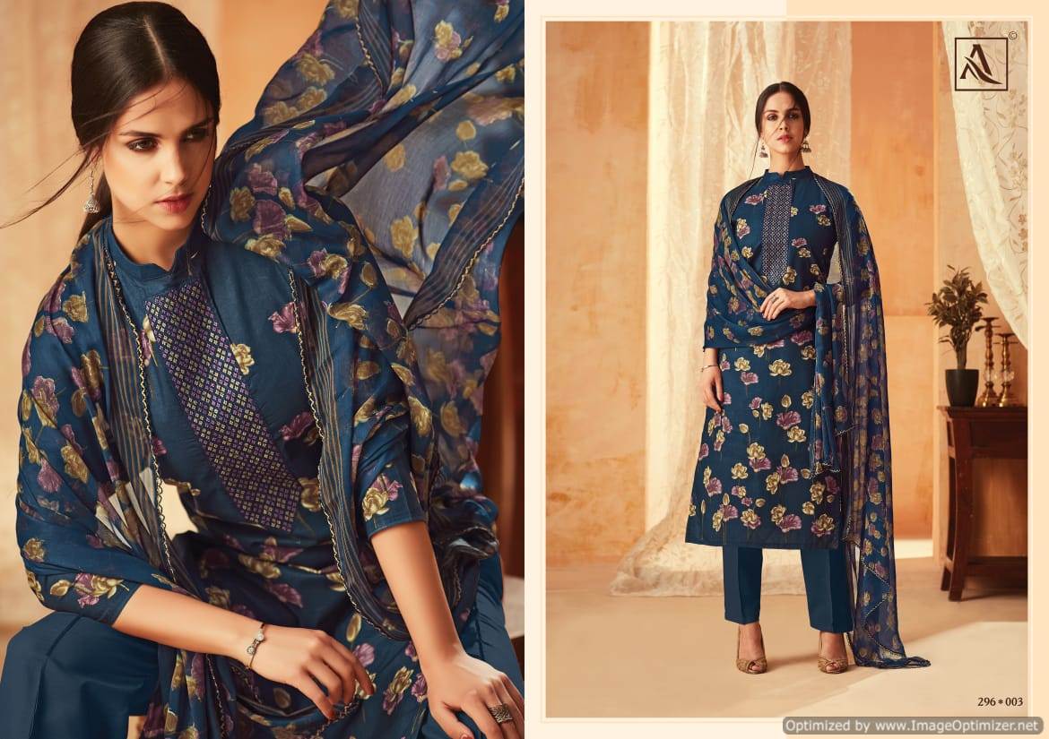 Alok Present Aasfa Digital Printed Dress Material Collection.