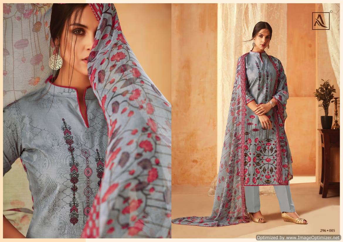 Alok Present Aasfa Digital Printed Dress Material Collection.