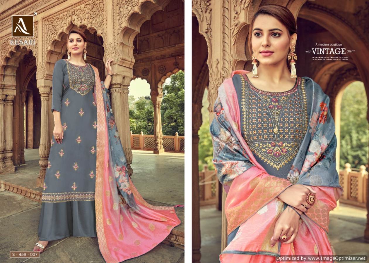 Alok Present Kesari Vol 2 Designer Dress Material Collection.