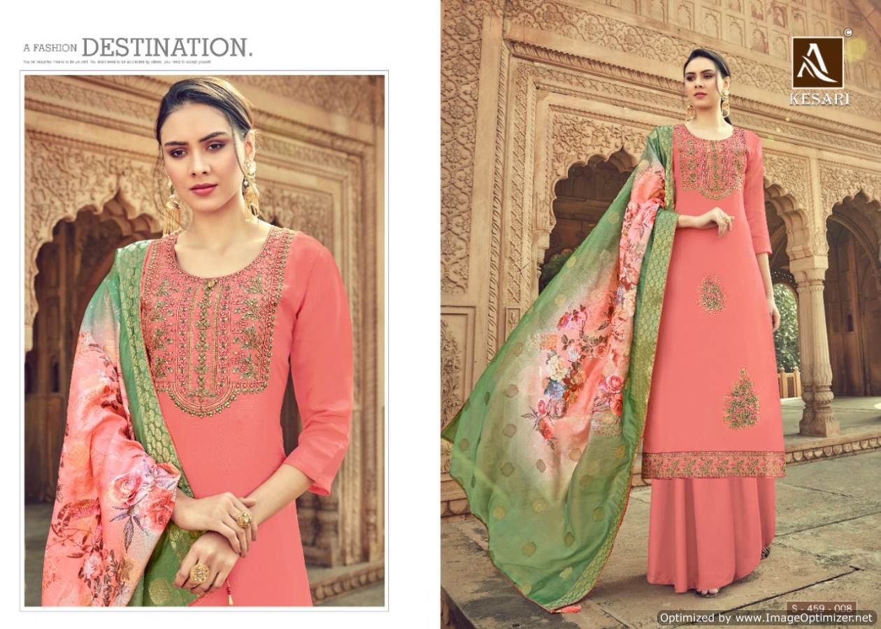 Alok Present Kesari Vol 2 Designer Dress Material Collection.