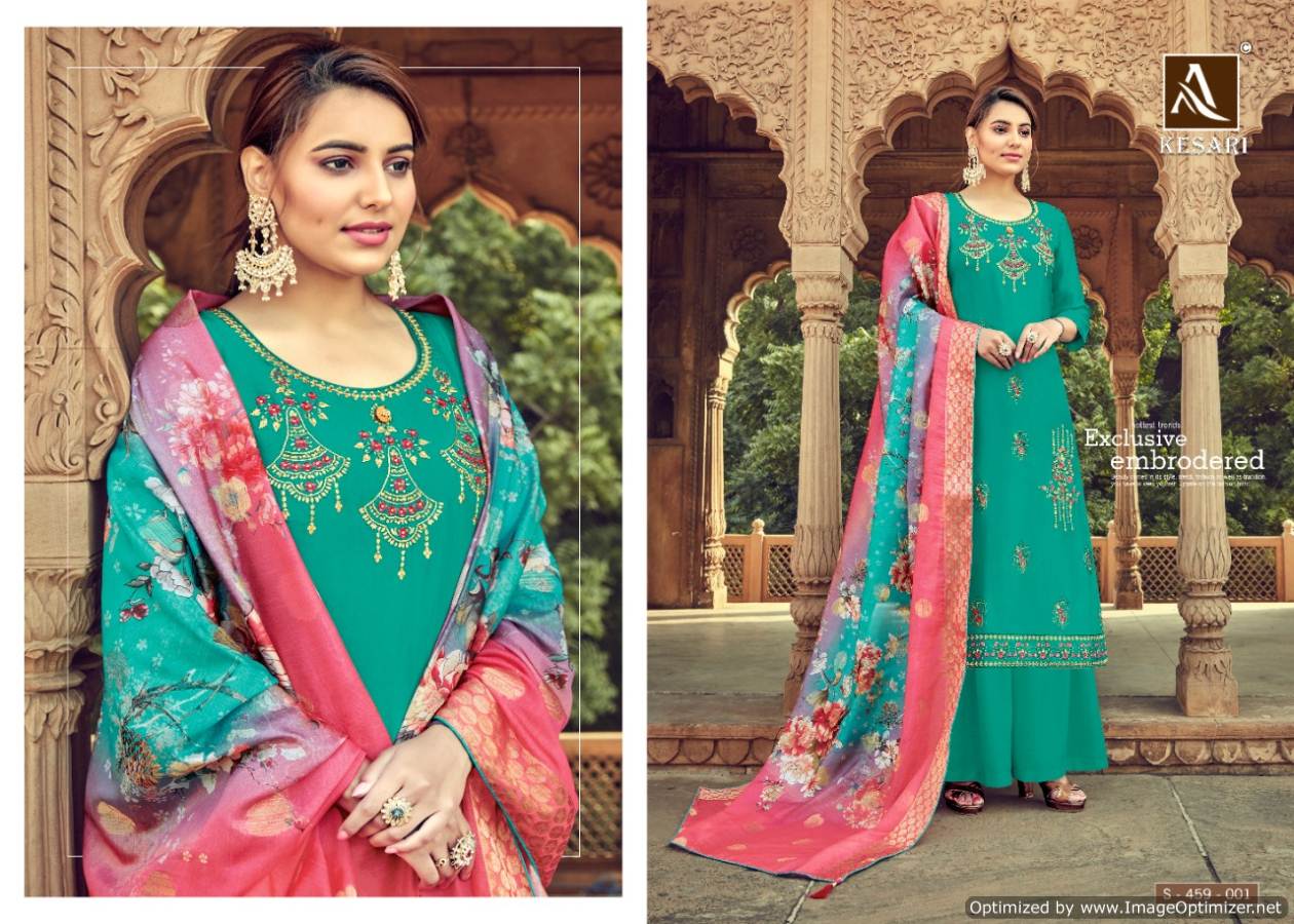 Alok Present Kesari Vol 2 Designer Dress Material Collection.