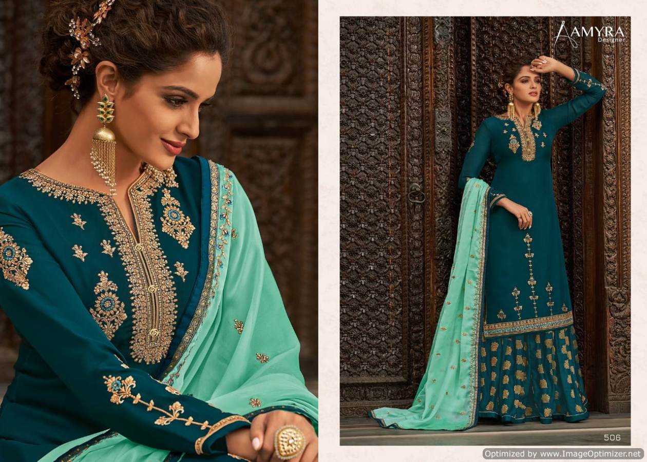 Amyra Present Royal Touch  Embroidered Rich Collection