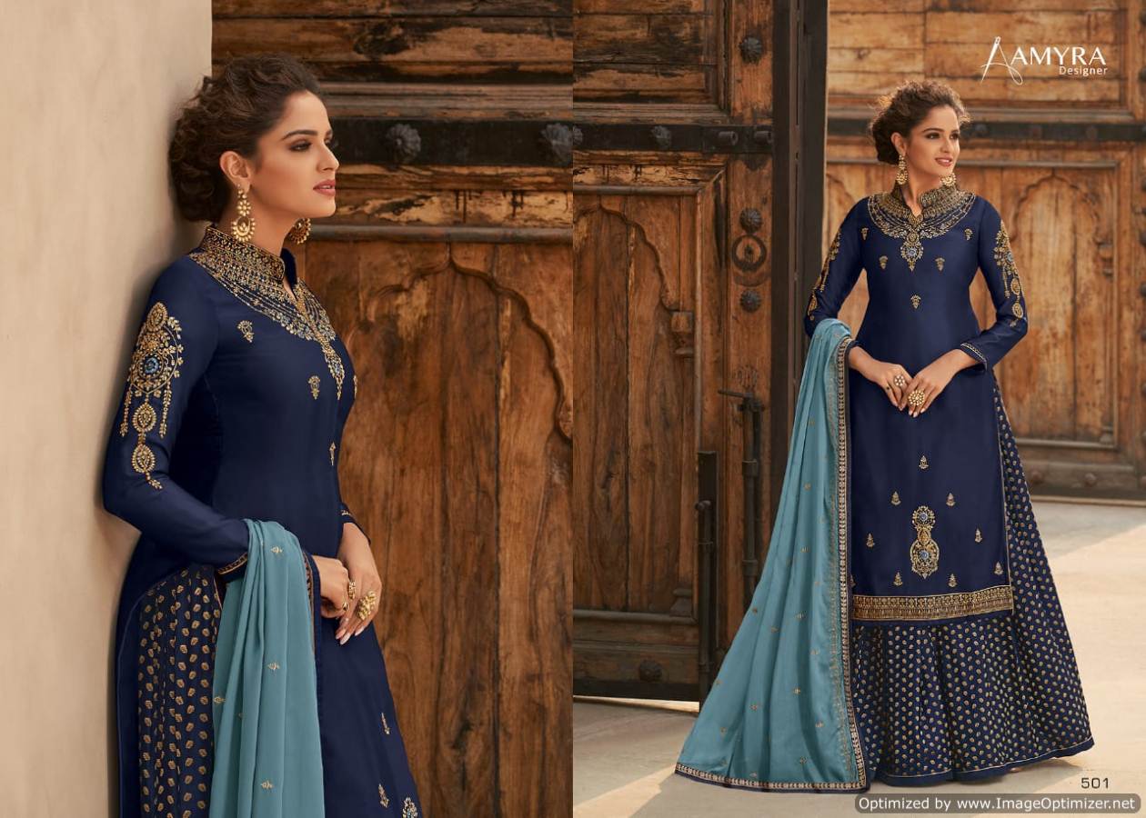 Amyra Present Royal Touch  Embroidered Rich Collection