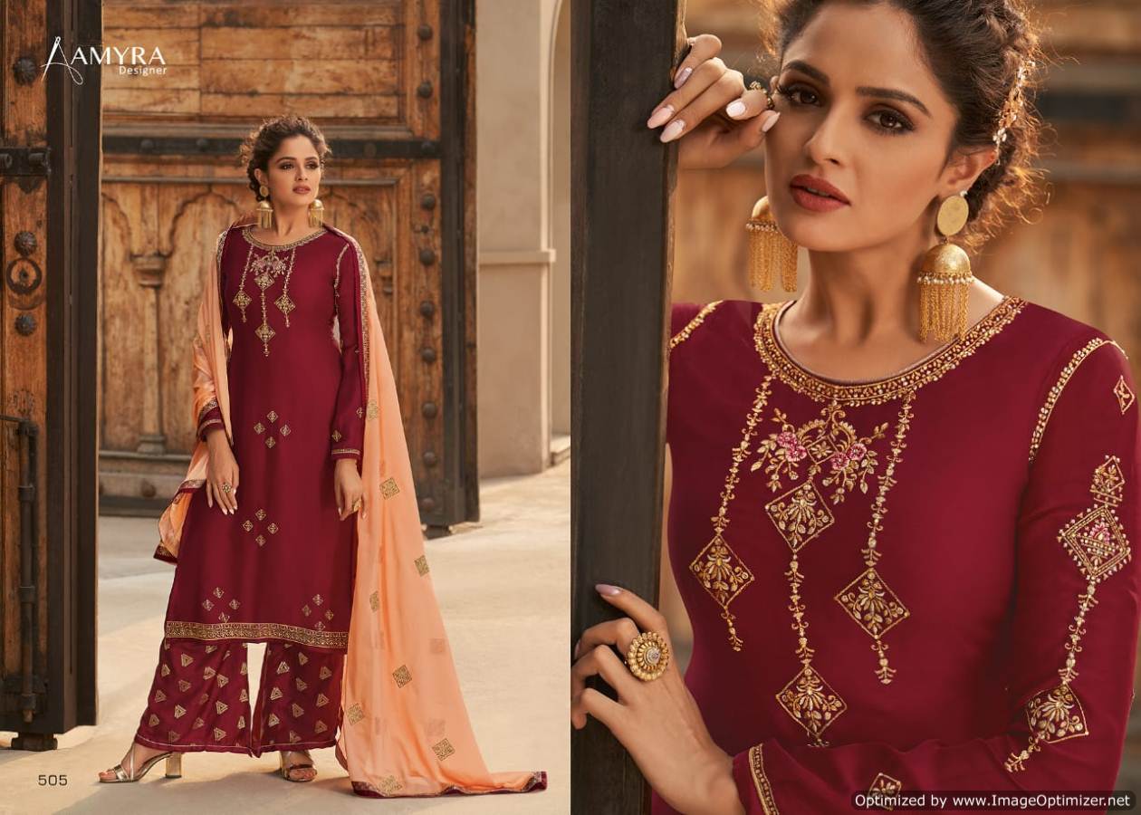 Amyra Present Royal Touch  Embroidered Rich Collection