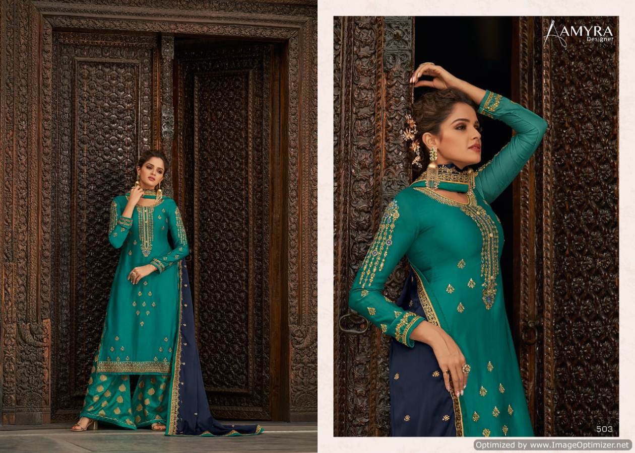 Amyra Present Royal Touch  Embroidered Rich Collection